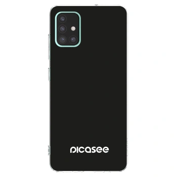 Picasee silikonowe przeźroczyste etui na Samsung Galaxy A51 A515F - Picasee