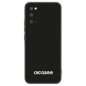 Picasee silikonowe czarne etui na Samsung Galaxy S20 G980F - Picasee