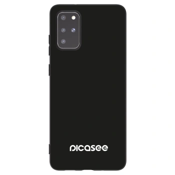Picasee silikonowe czarne etui na Samsung Galaxy S20+ G985F - Picasee