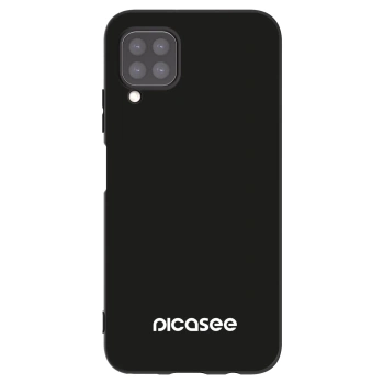 Picasee silikonowe czarne etui na Huawei P40 Lite - Picasee