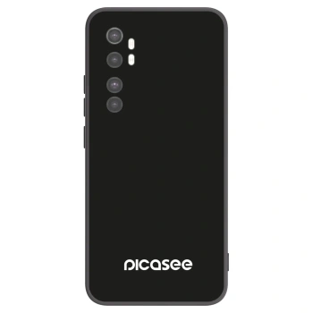 Picasee silikonowe czarne etui na Xiaomi Mi Note 10 Lite - Picasee