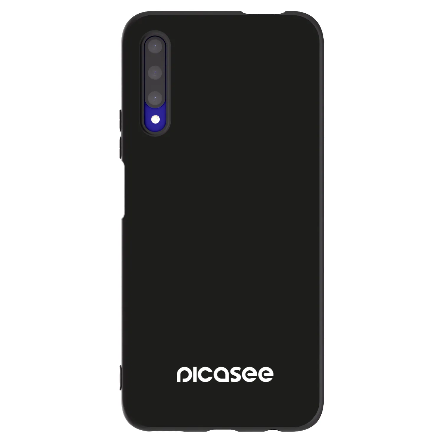Picasee silikonowe czarne etui na Honor 9X Pro - Picasee