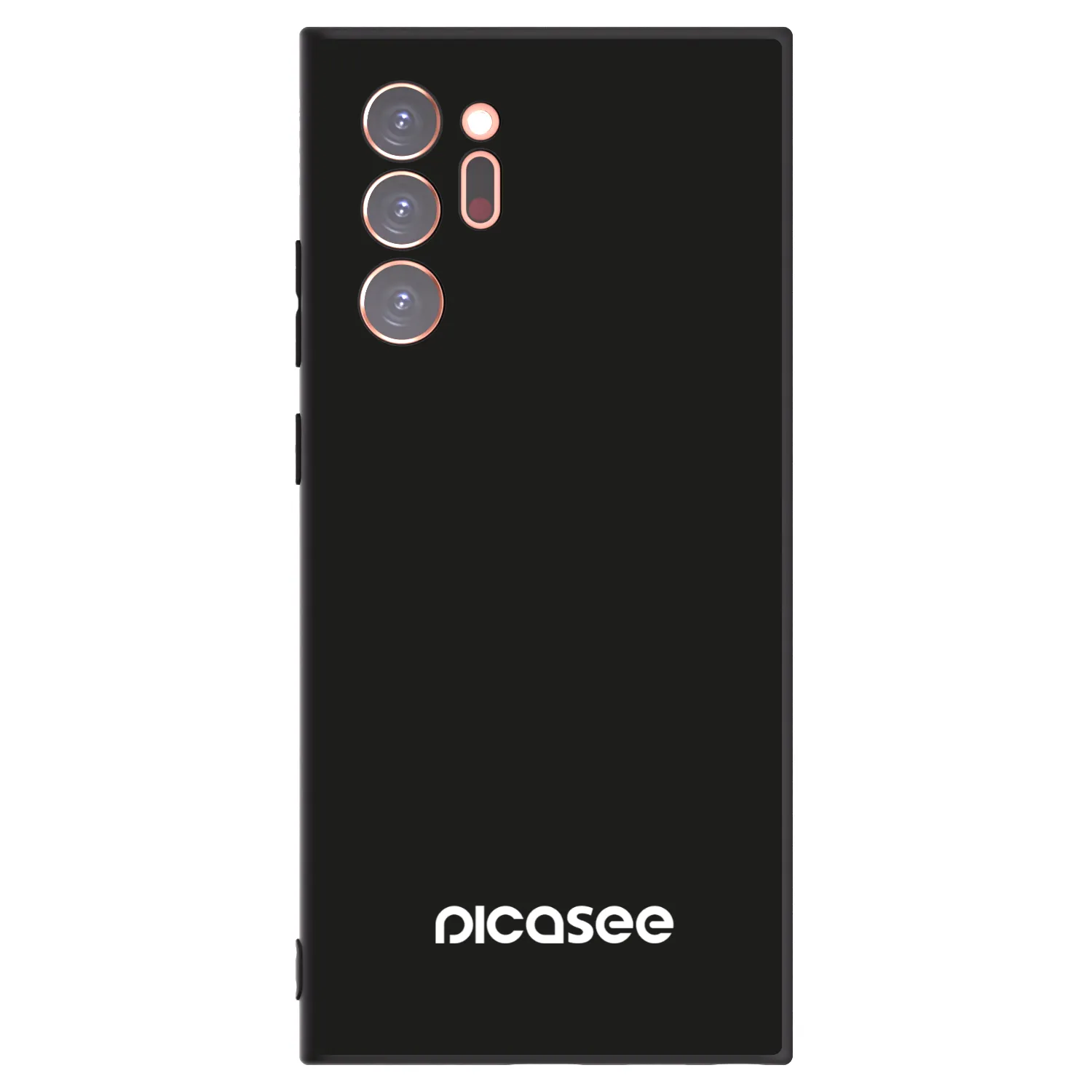 Picasee silikonowe czarne etui na Samsung Galaxy Note 20 Ultra - Picasee