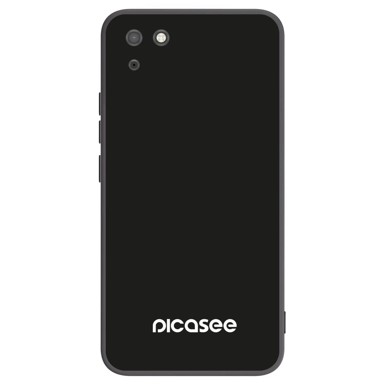 Picasee silikonowe czarne etui na Huawei Y5P - Picasee