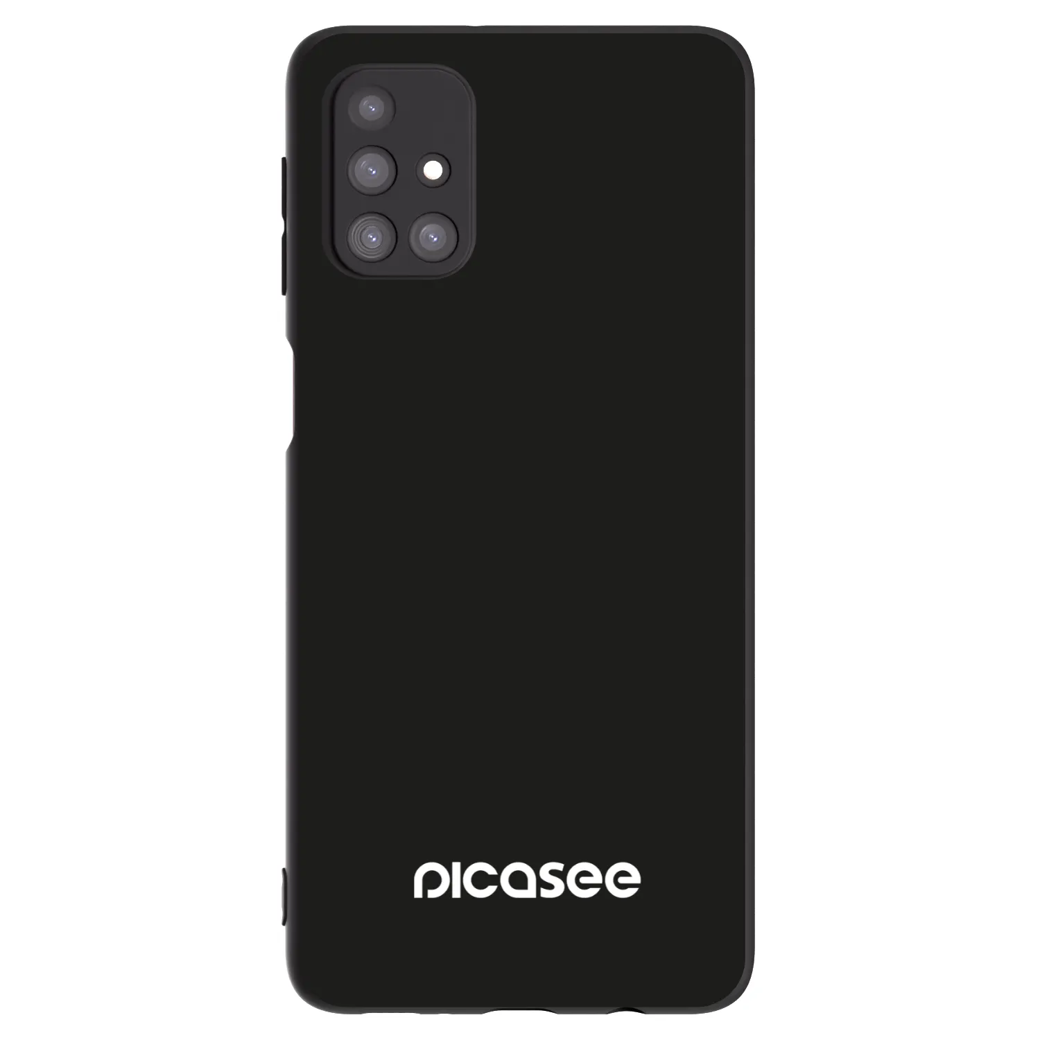 Picasee silikonowe czarne etui na Samsung Galaxy M31s - Picasee
