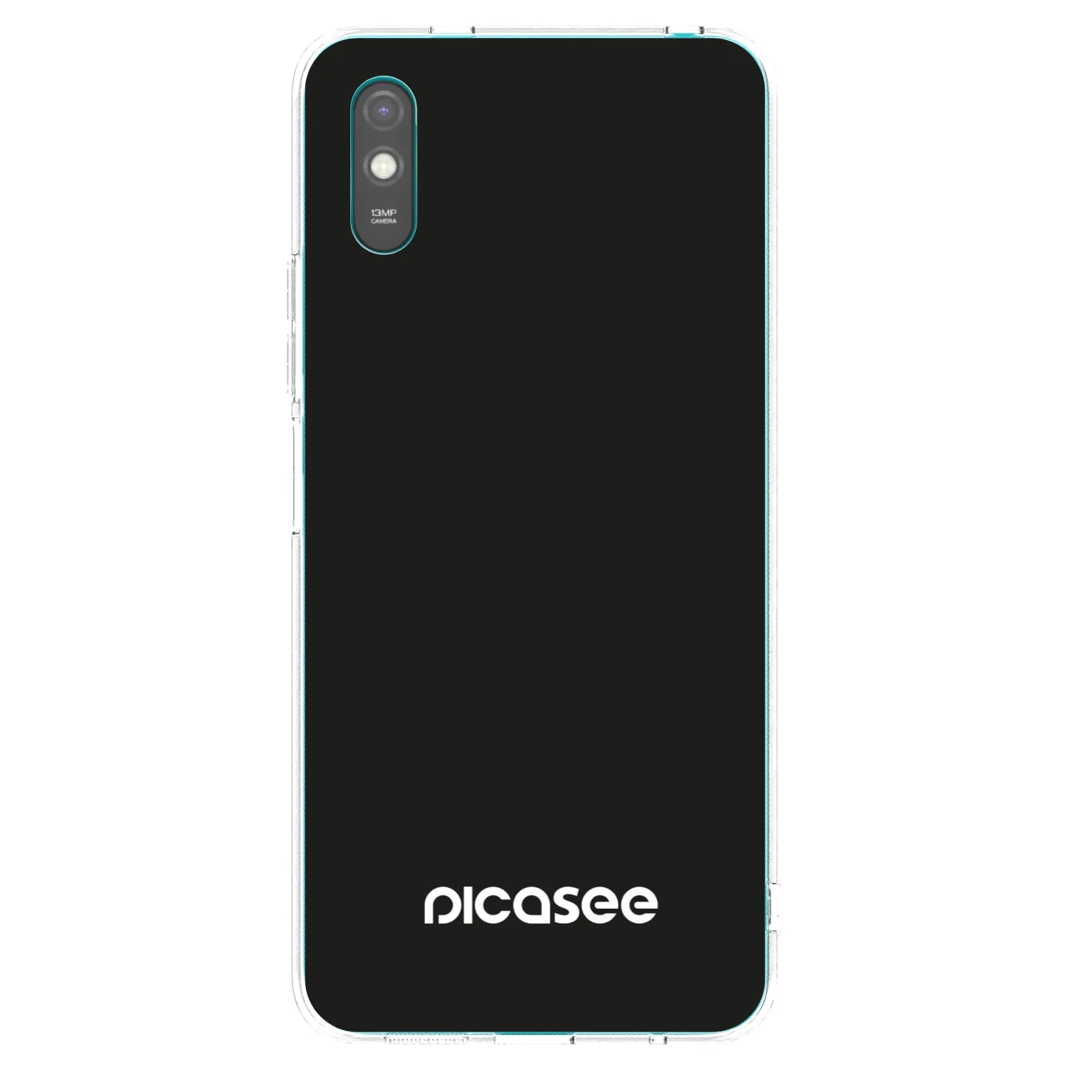 Picasee silikonowe przeźroczyste etui na Xiaomi Redmi 9A - Picasee