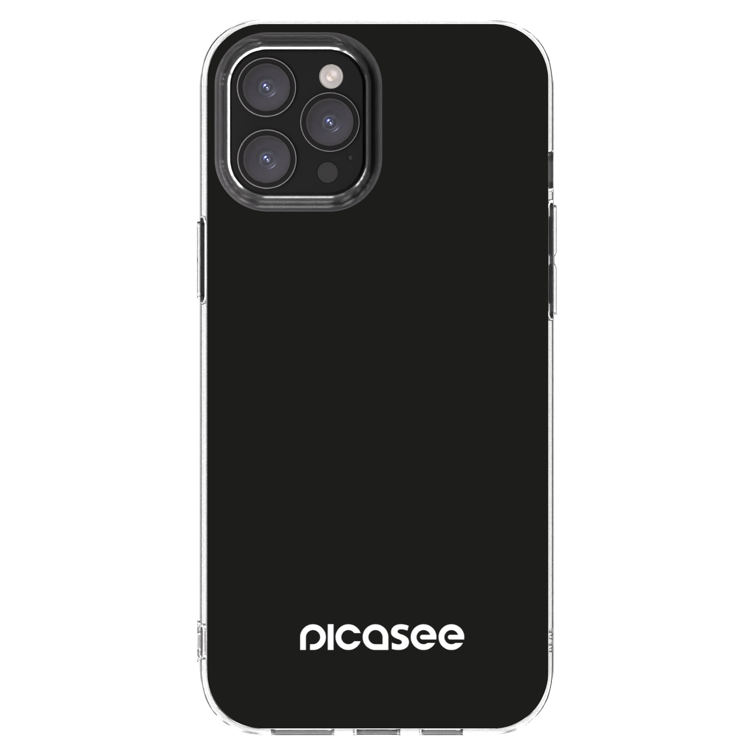 Picasee silikonowe przeźroczyste etui na Apple iPhone 12 Pro Max - Picasee