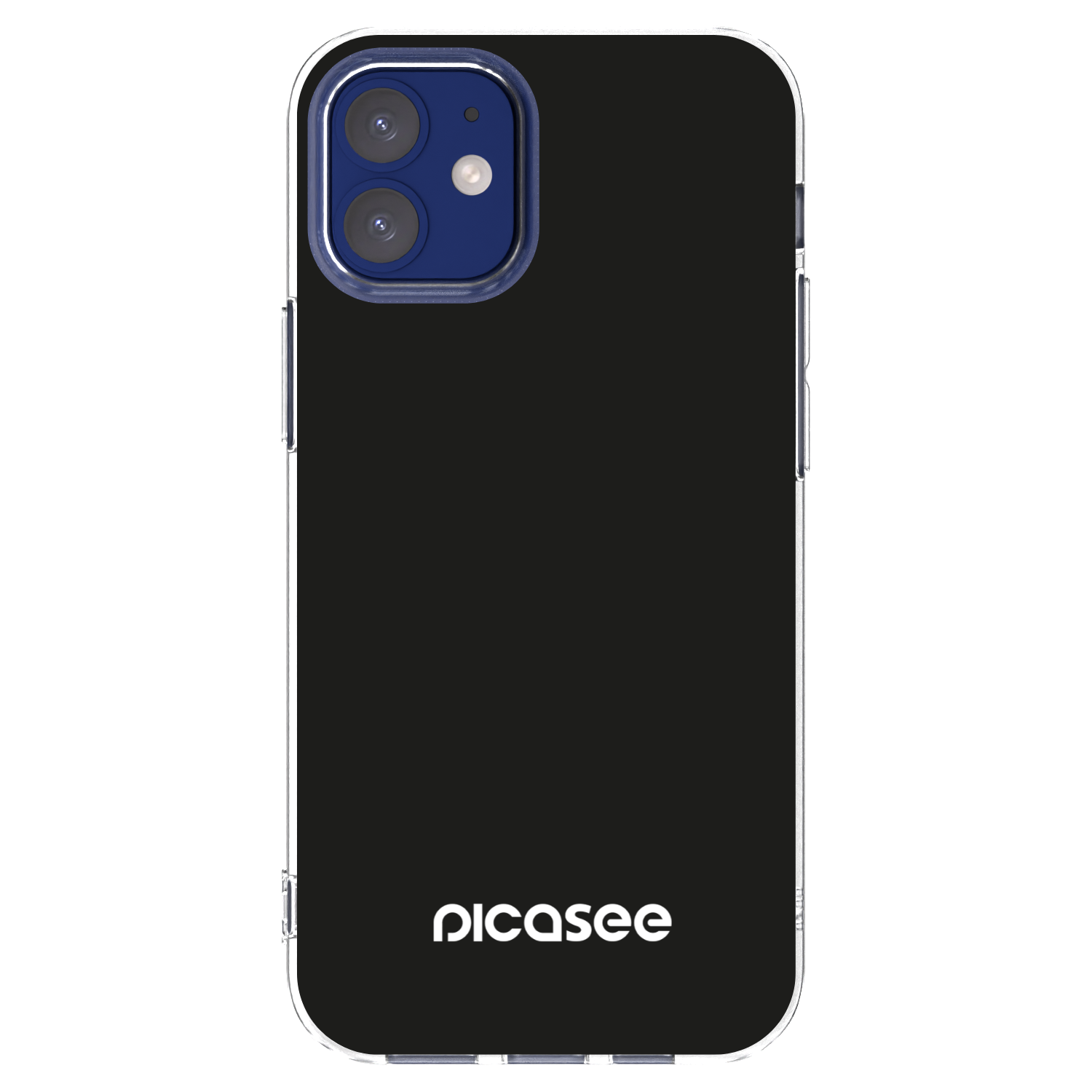Picasee silikonowe przeźroczyste etui na Apple iPhone 12 mini - Picasee
