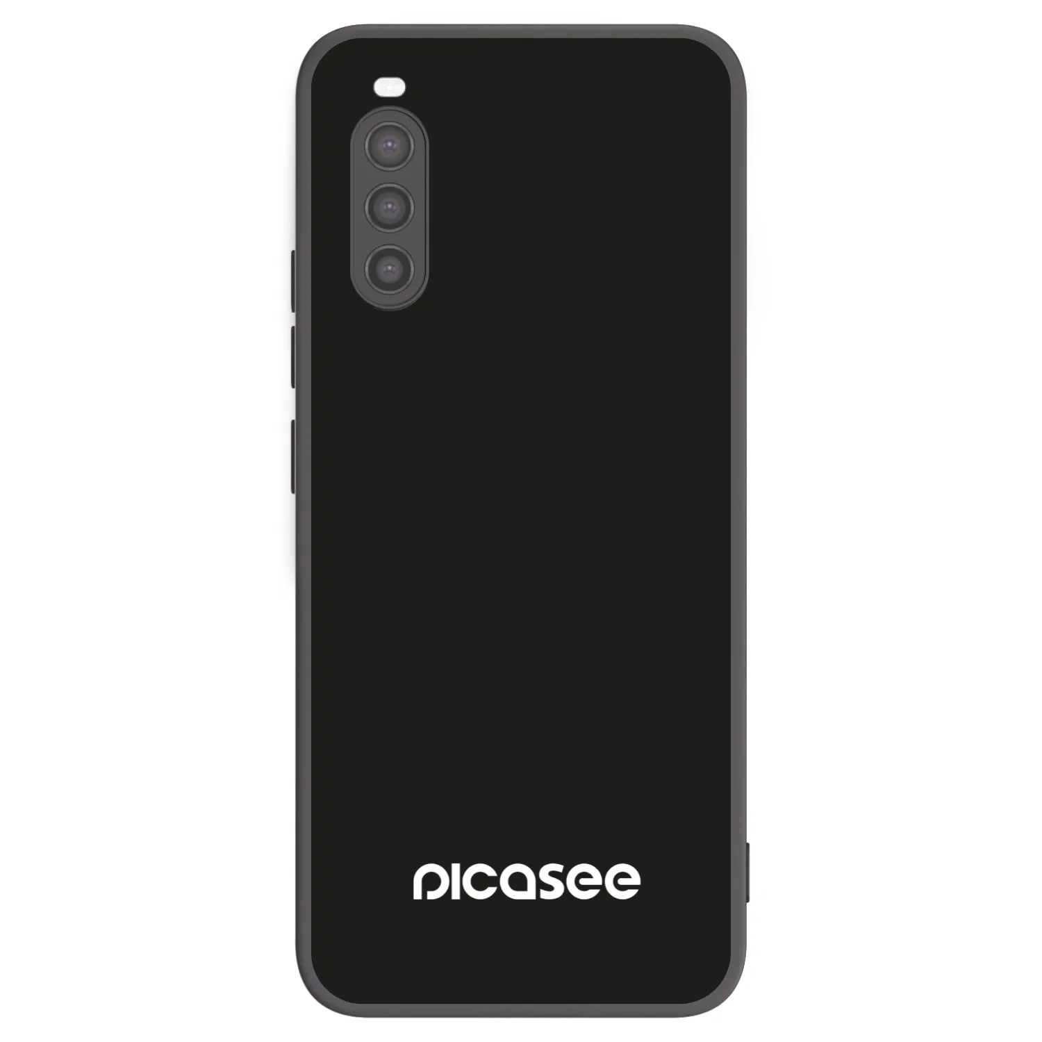 Picasee silikonowe czarne etui na Sony Xperia 10 II - Picasee