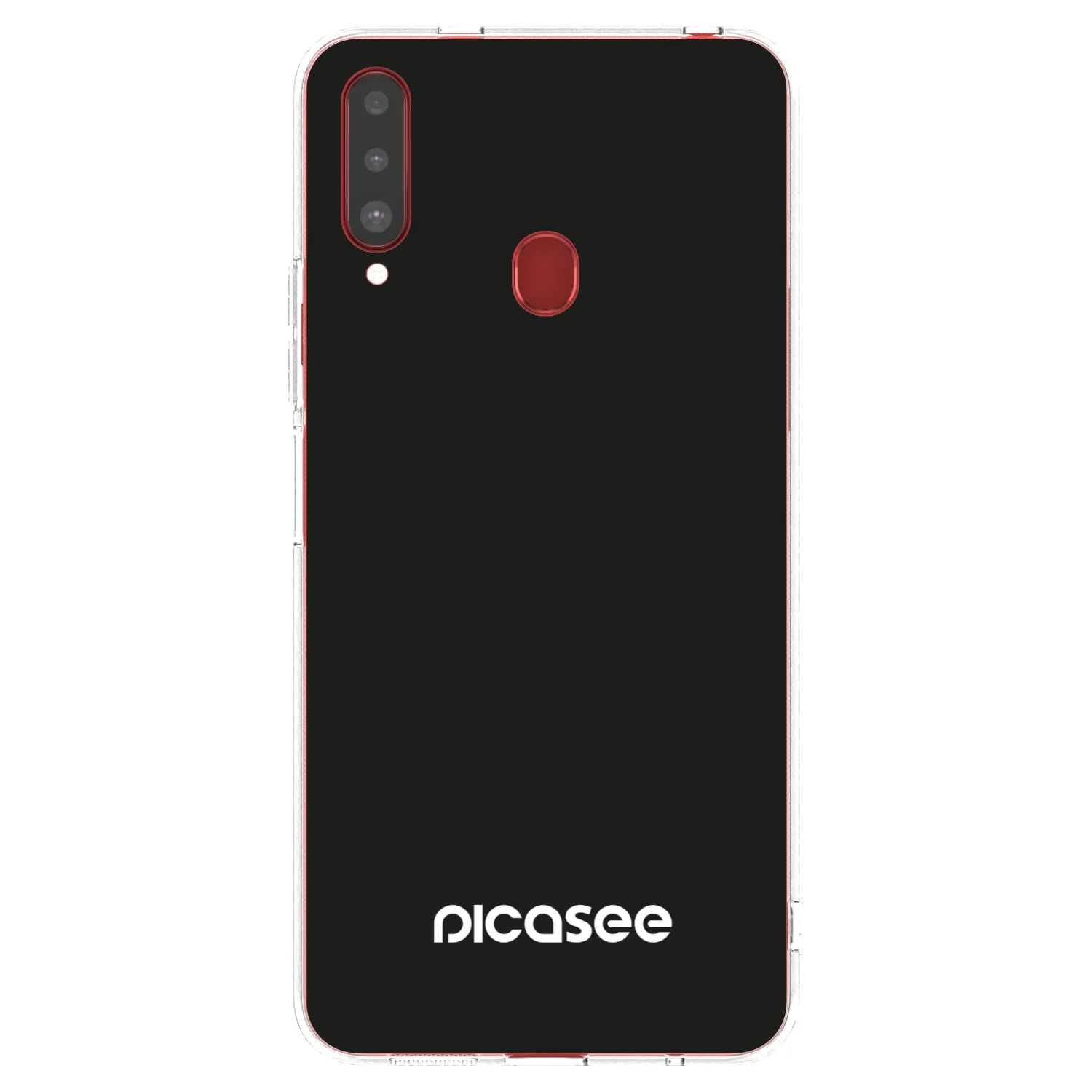 Picasee silikonowe przeźroczyste etui na Samsung Galaxy A20s - Picasee
