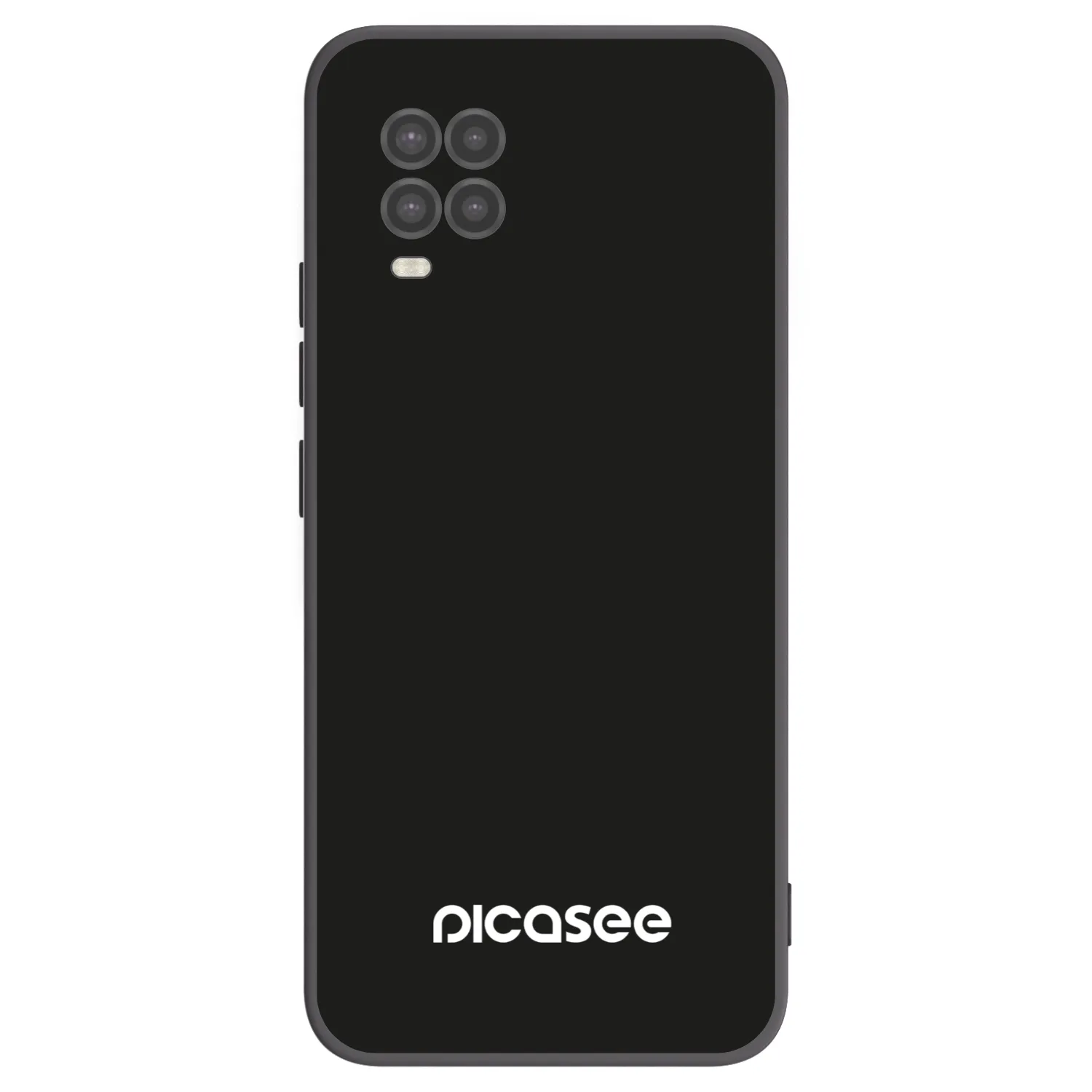 Picasee silikonowe czarne etui na Xiaomi Mi 10 Lite - Picasee