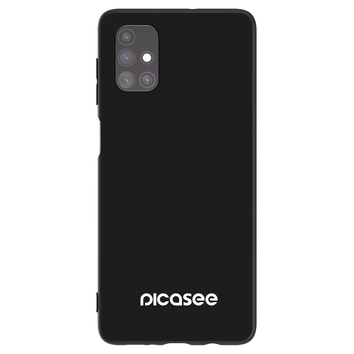 Picasee silikonowe czarne etui na Samsung Galaxy M51 M515F - Picasee