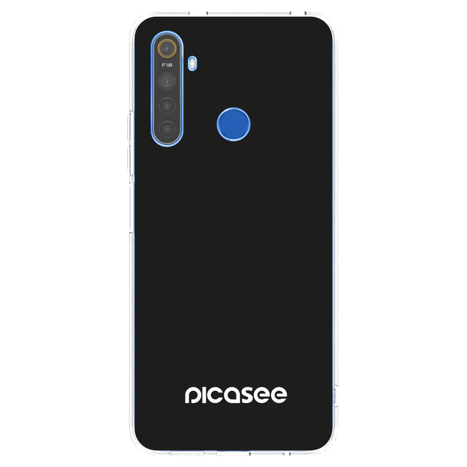 Picasee silikonowe przeźroczyste etui na Realme 5 - Picasee