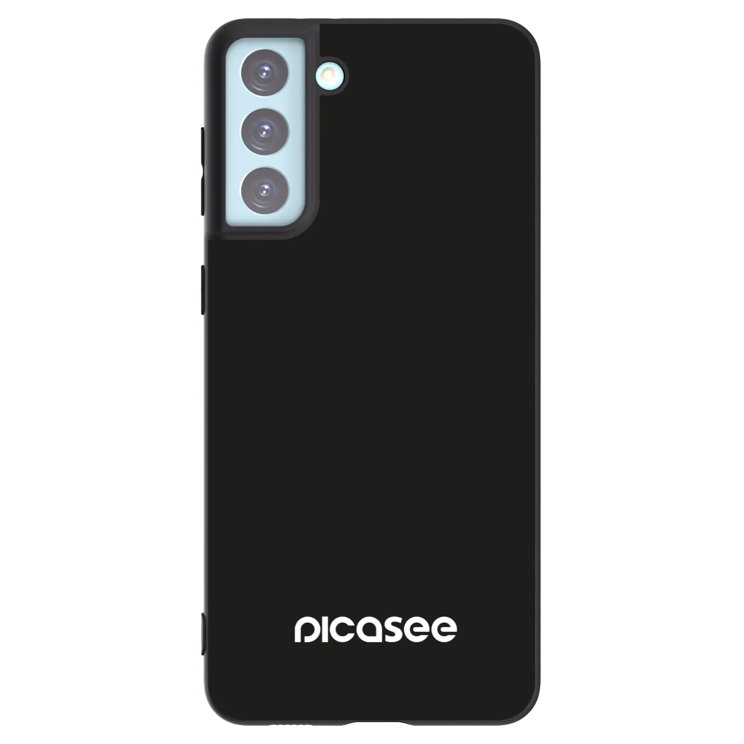 Picasee silikonowe czarne etui na Samsung Galaxy S21+ 5G G996F - Picasee