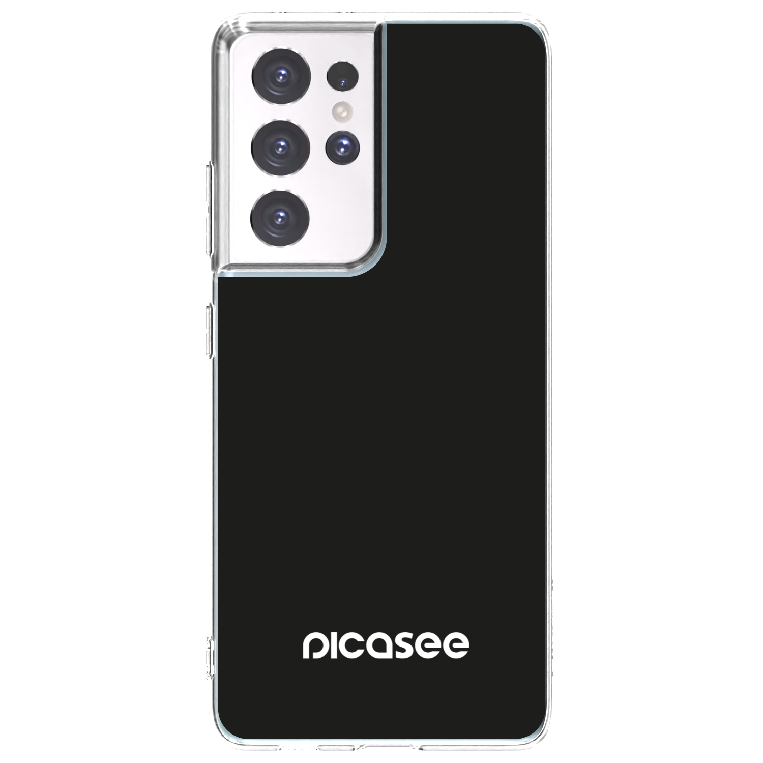 Picasee silikonowe przeźroczyste etui na Samsung Galaxy S21 Ultra 5G G998B - Picasee