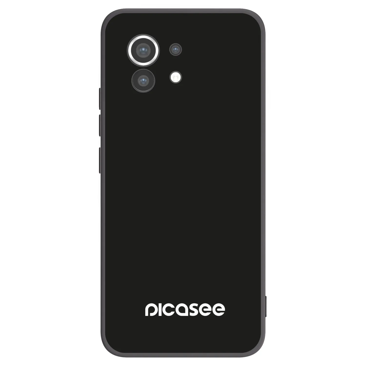 Picasee silikonowe czarne etui na Xiaomi Mi 11 - Picasee