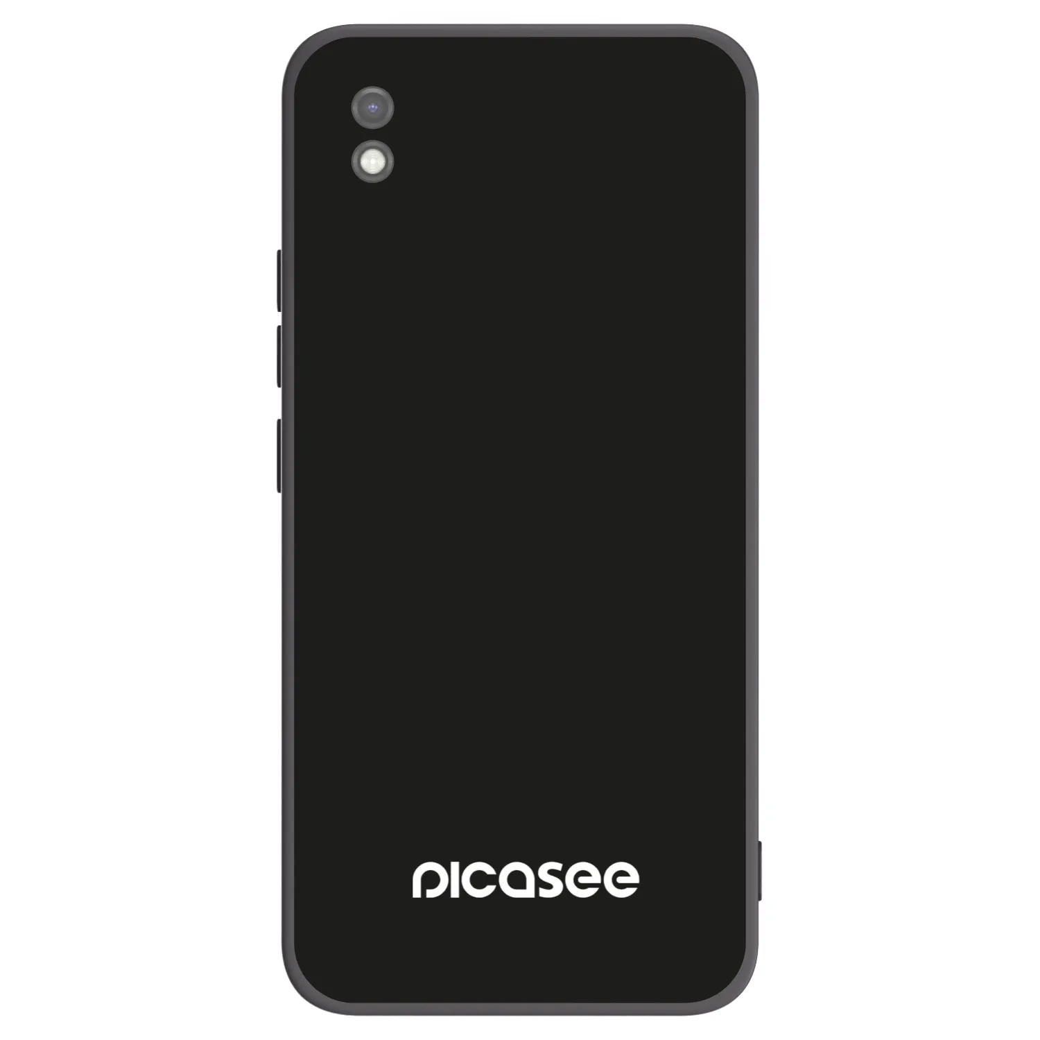 Picasee silikonowe czarne etui na Xiaomi Redmi 9AT - Picasee