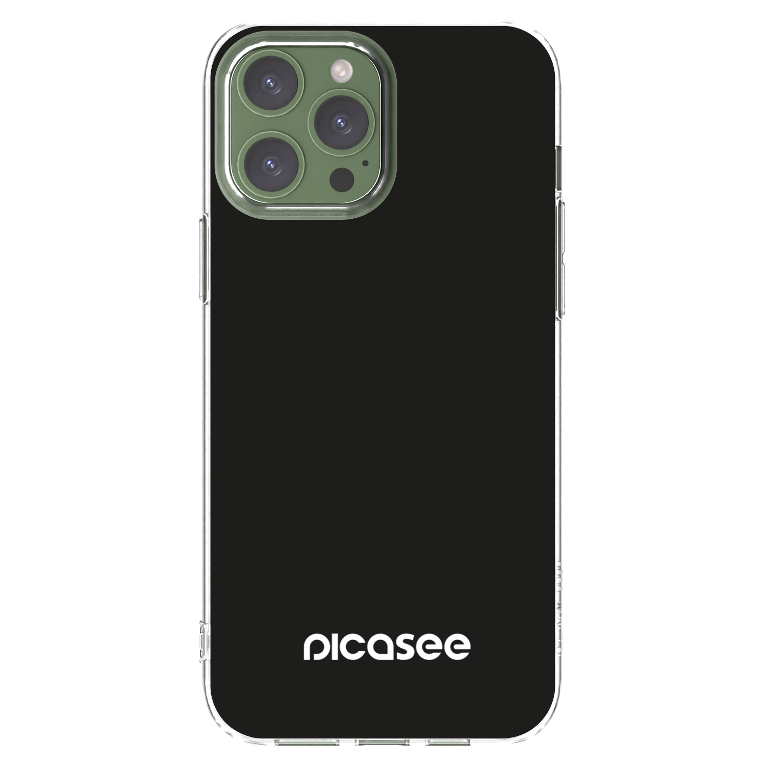 Picasee silikonowe przeźroczyste etui na Apple iPhone 13 Pro Max - Picasee