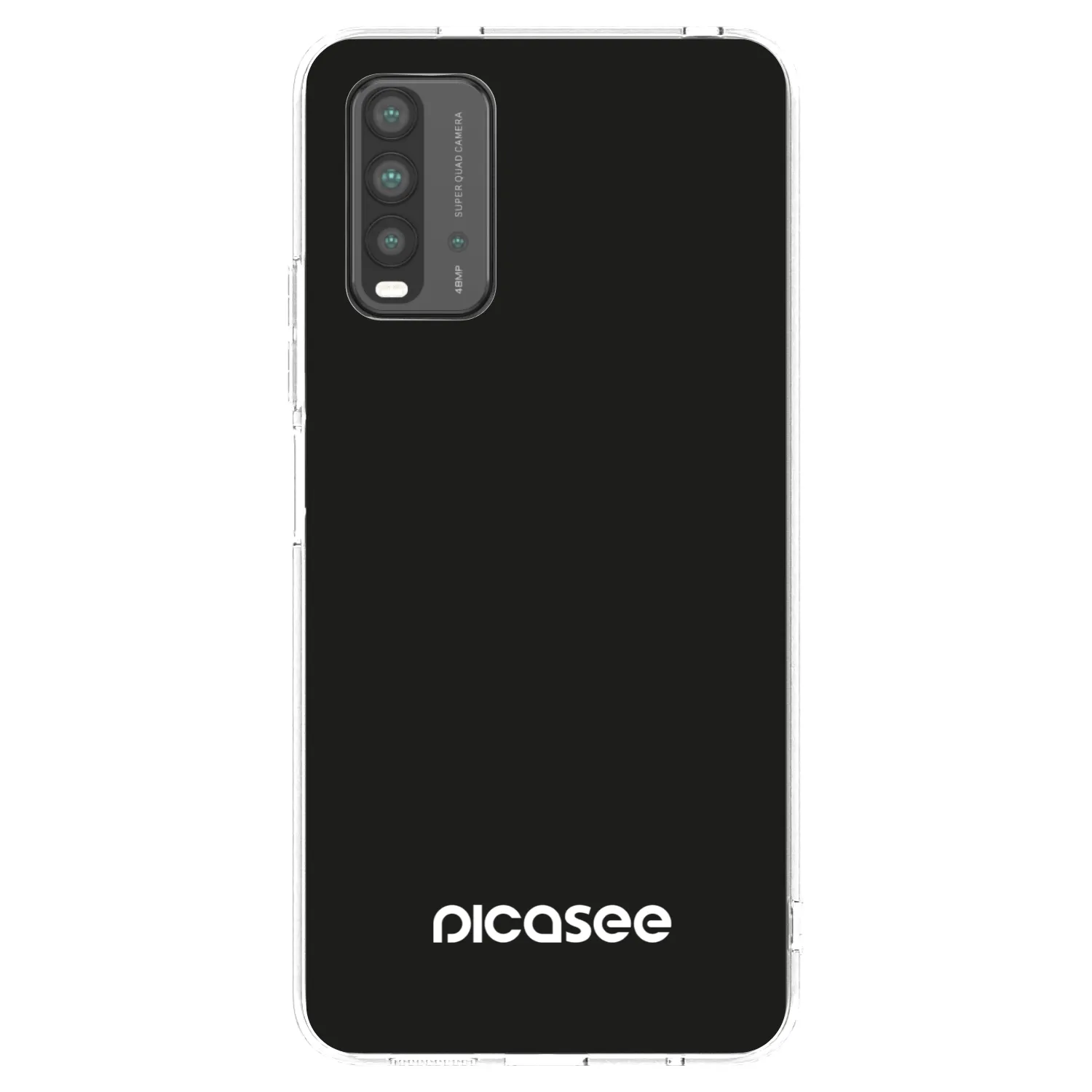 Picasee silikonowe przeźroczyste etui na Xiaomi Redmi 9T - Picasee