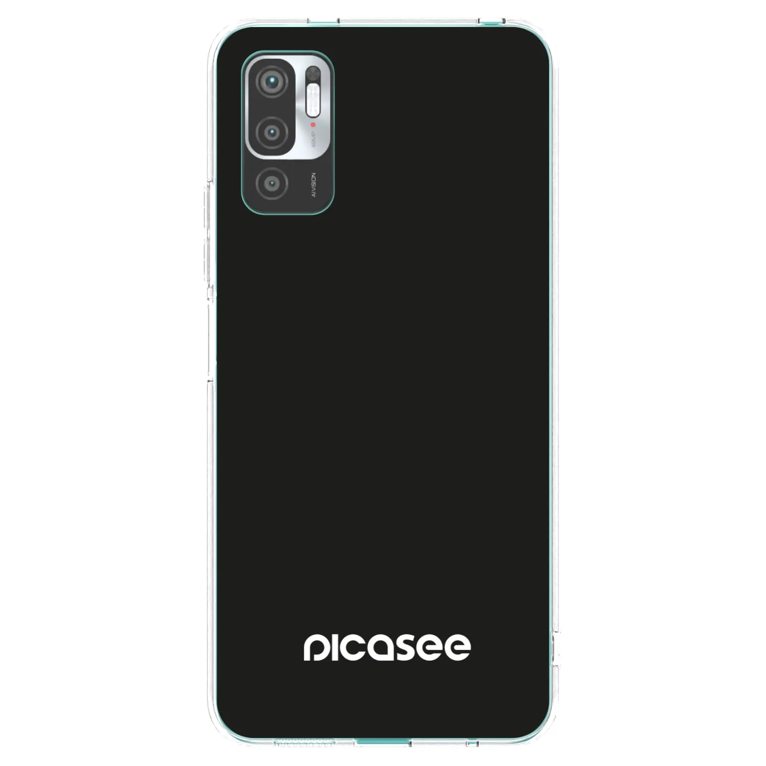 Picasee silikonowe przeźroczyste etui na Xiaomi Redmi Note 10 5G - Picasee