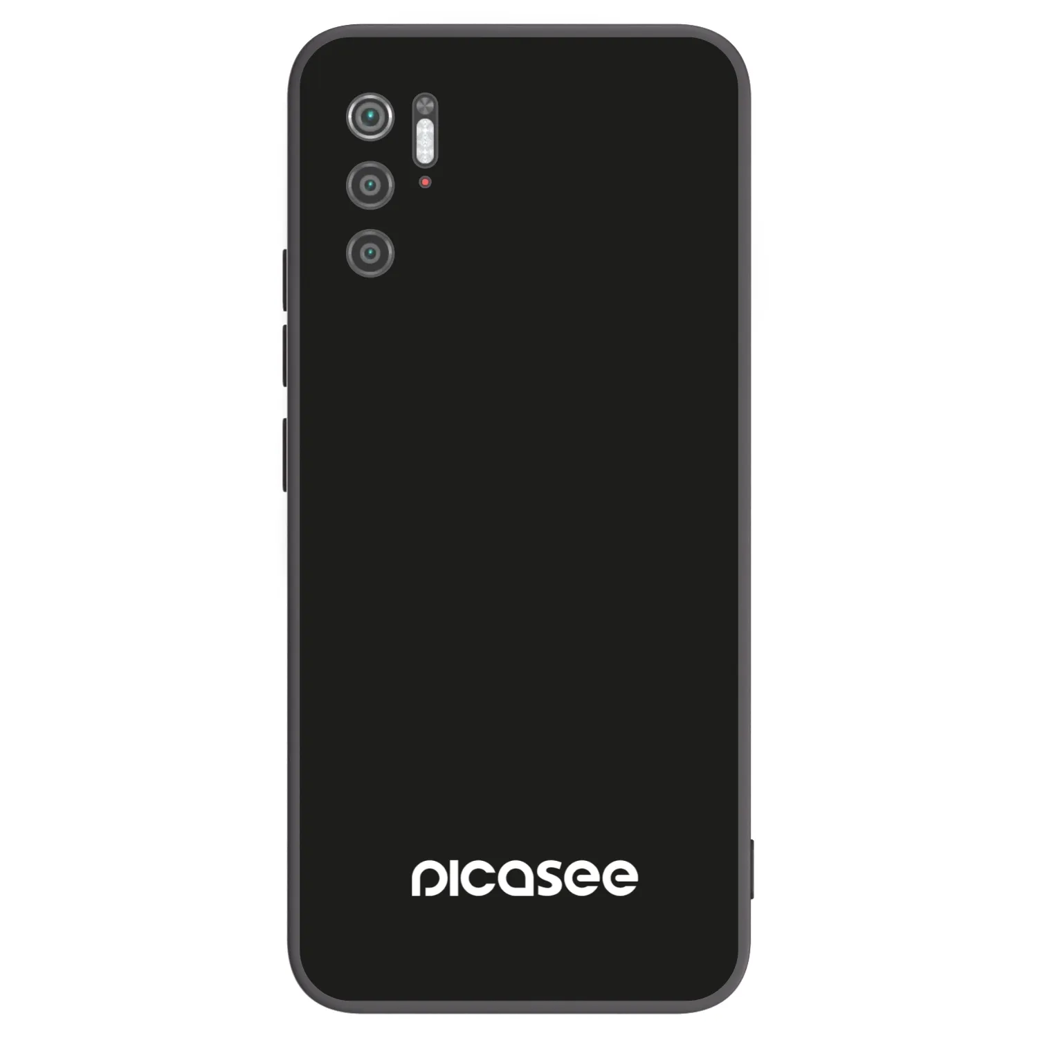 Picasee silikonowe czarne etui na Xiaomi Poco M3 Pro 5G - Picasee