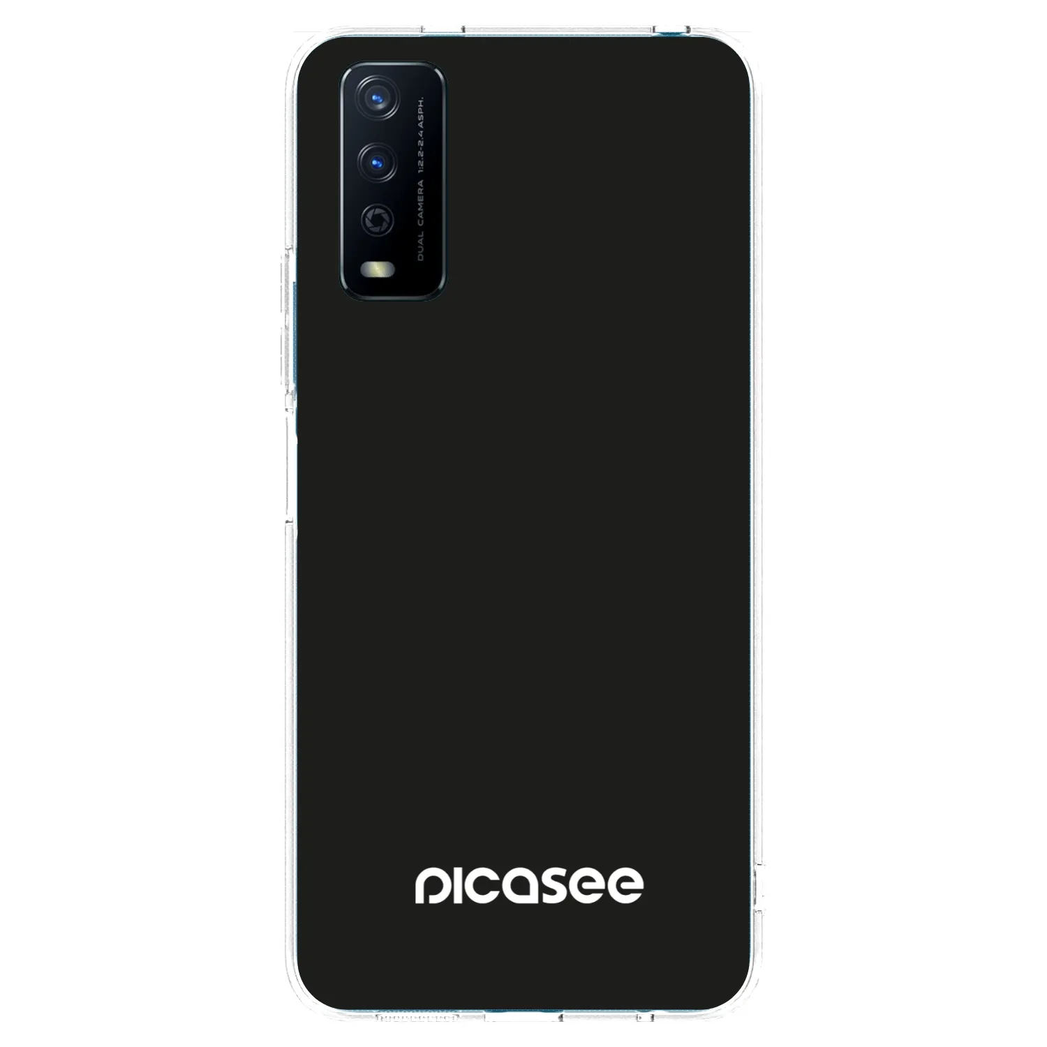 Picasee silikonowe przeźroczyste etui na Vivo Y11s - Picasee
