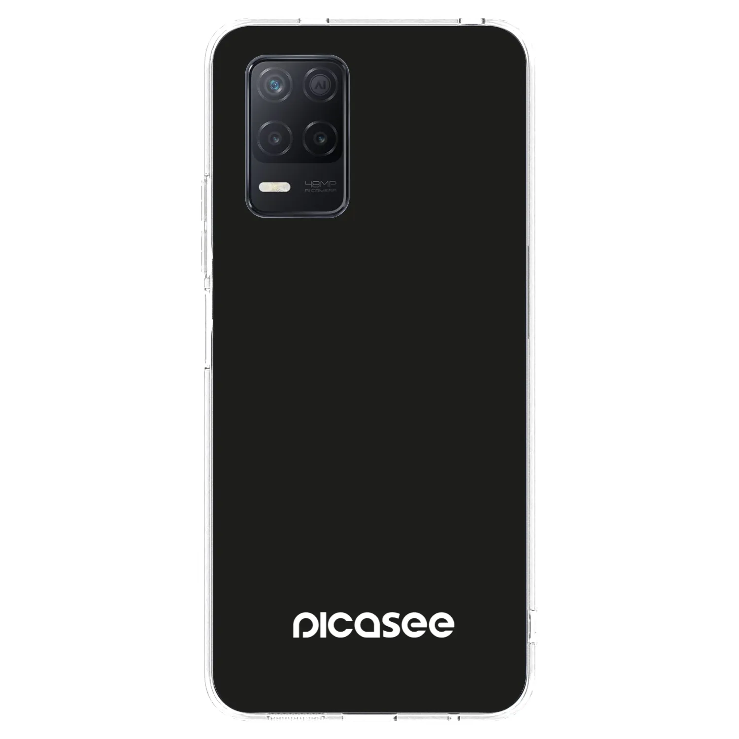 Picasee silikonowe przeźroczyste etui na Realme 8 5G - Picasee