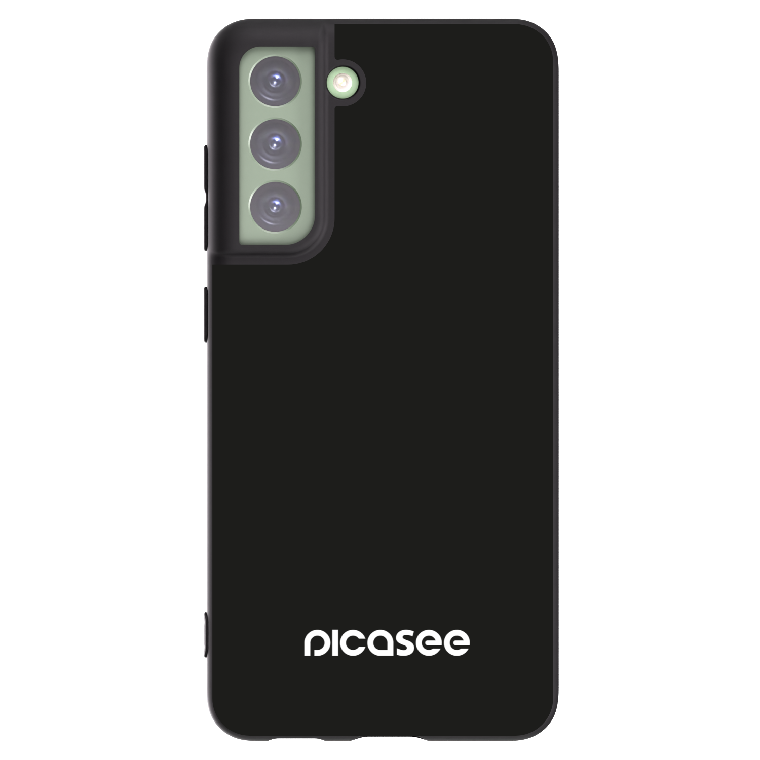 Picasee silikonowe czarne etui na Samsung Galaxy S21 FE 5G - Picasee