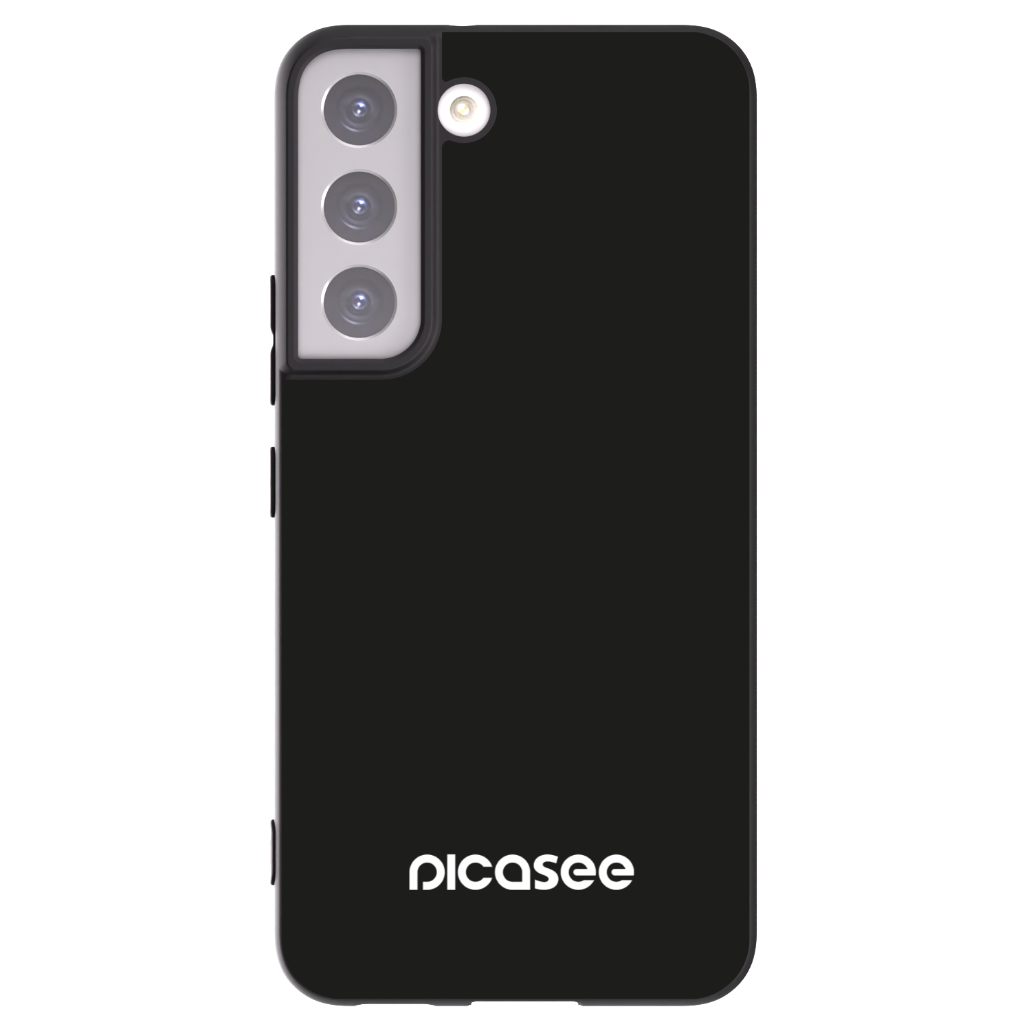 Picasee silikonowe czarne etui na Samsung Galaxy S22 5G - Picasee