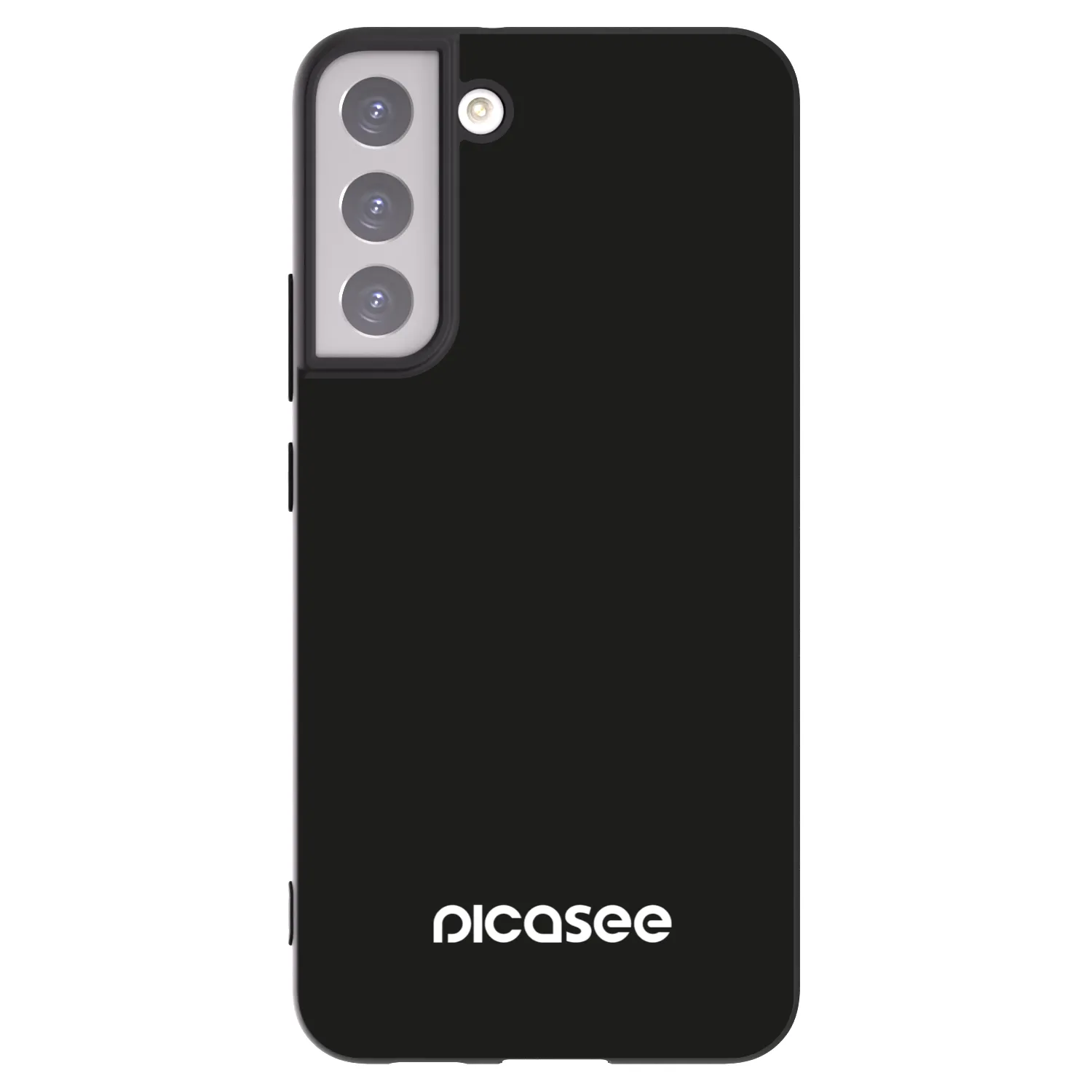 Picasee silikonowe czarne etui na Samsung Galaxy S22+ 5G - Picasee