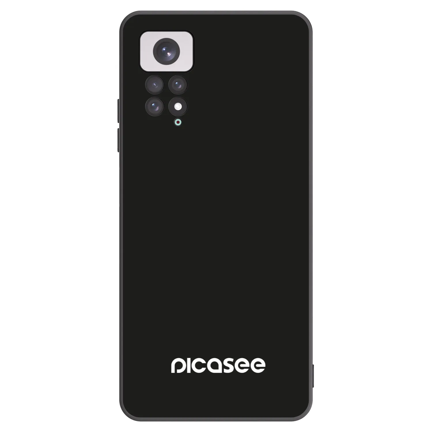 Picasee silikonowe czarne etui na Xiaomi Redmi Note 11 - Picasee