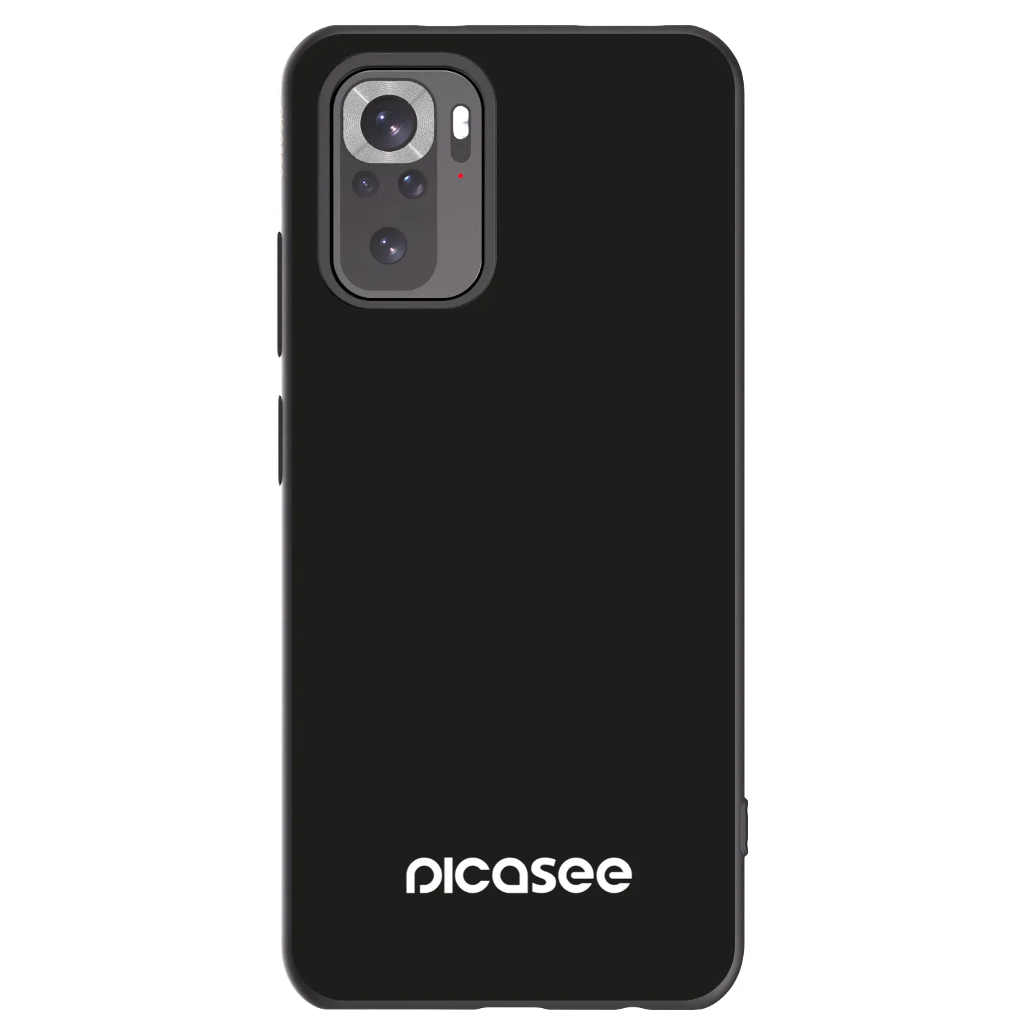 Picasee silikonowe czarne etui na Xiaomi Redmi Note 11S 4G - Picasee
