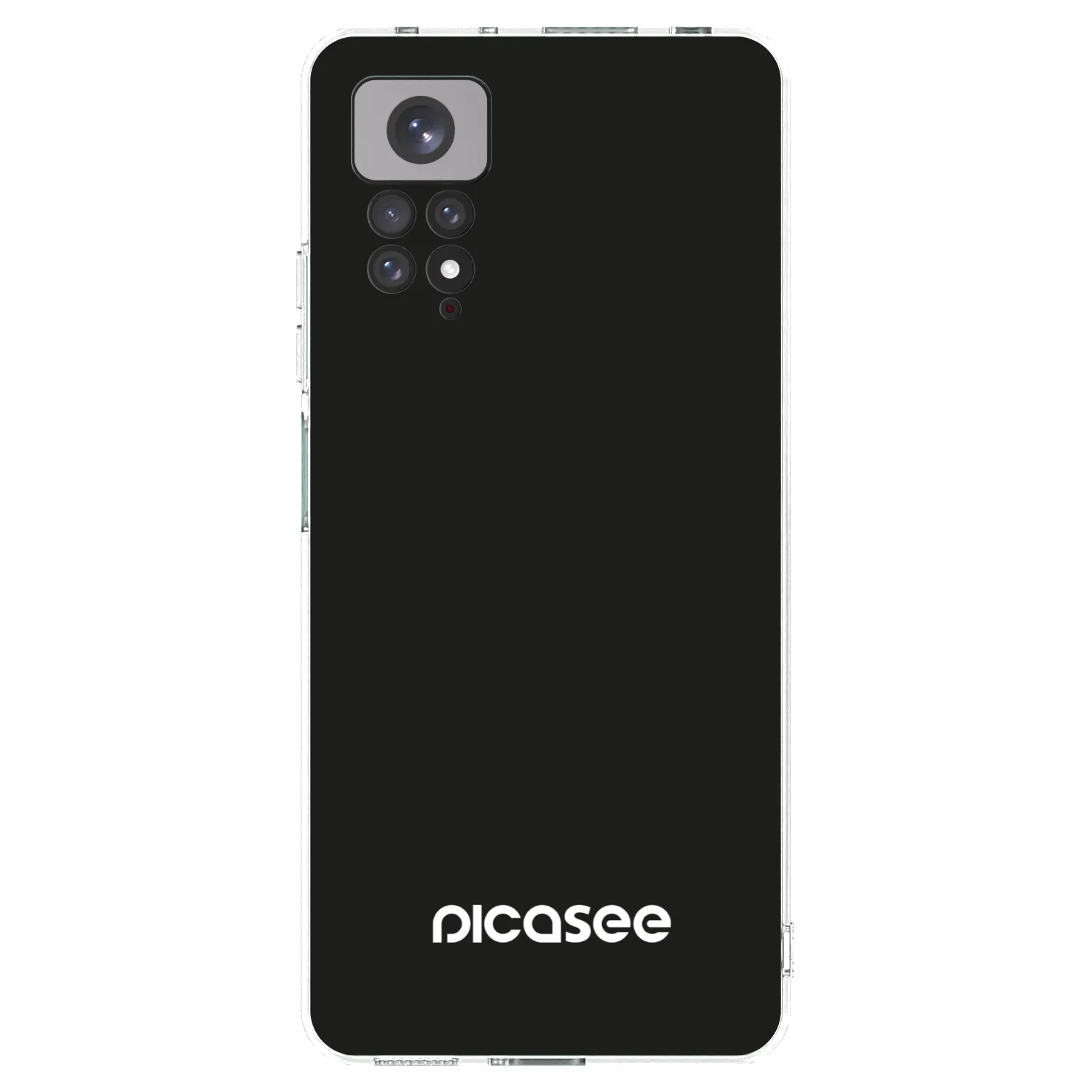 Picasee silikonowe przeźroczyste etui na Xiaomi Redmi Note 11S 4G - Picasee