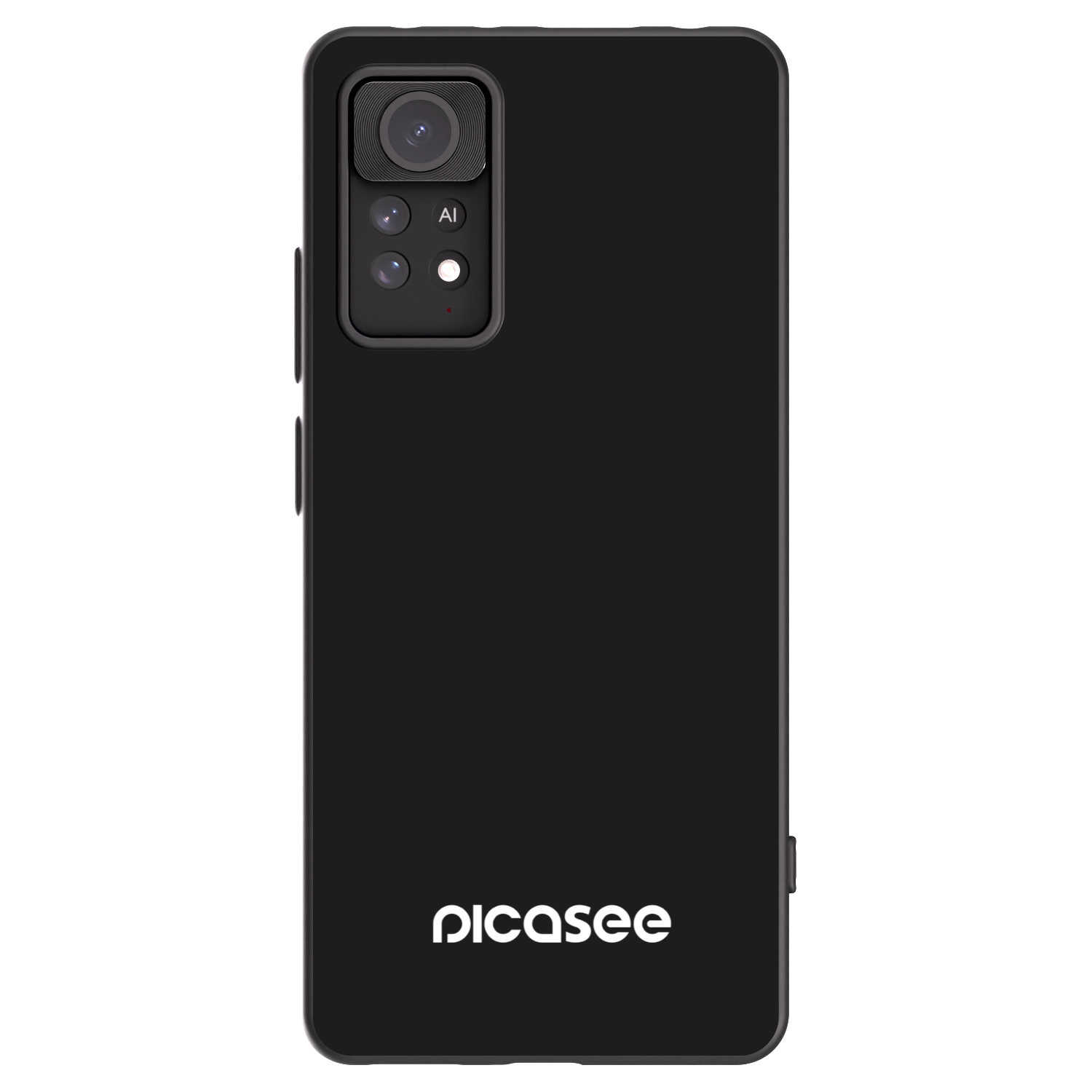 Picasee silikonowe czarne etui na Xiaomi Redmi Note 11 Pro 5G - Picasee