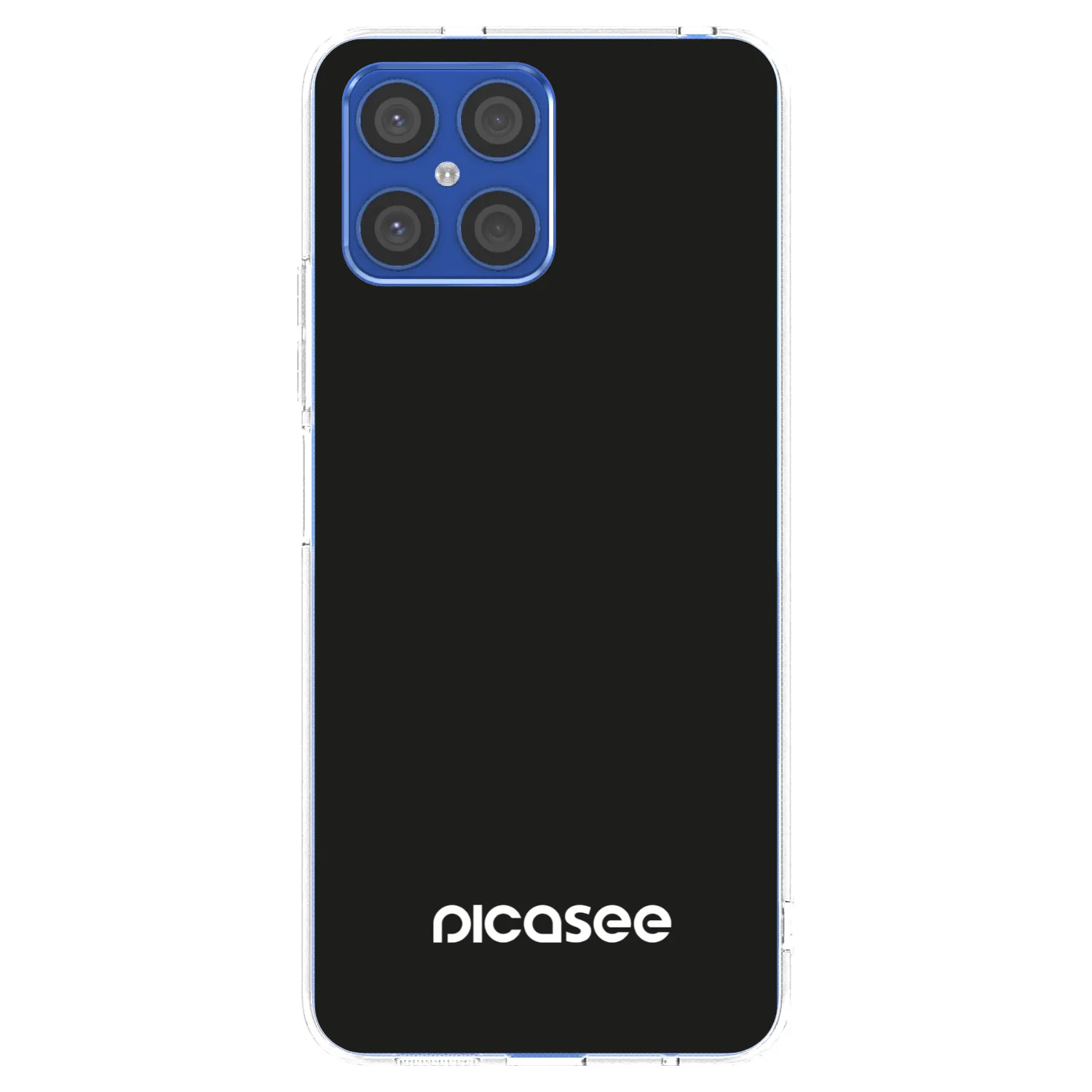 Picasee silikonowe przeźroczyste etui na Honor X8 4G - Picasee