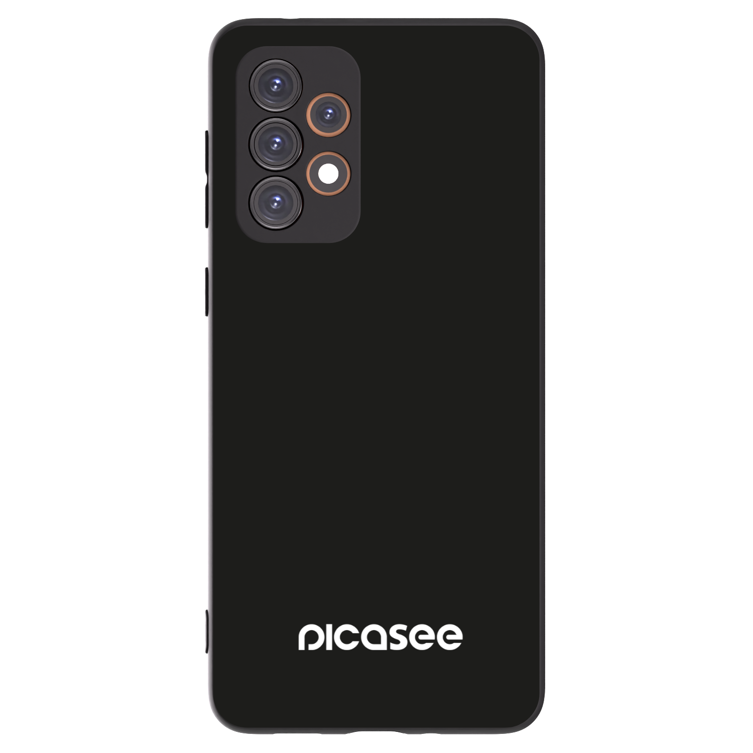 Picasee silikonowe czarne etui na Samsung Galaxy A33 5G A336 - Picasee