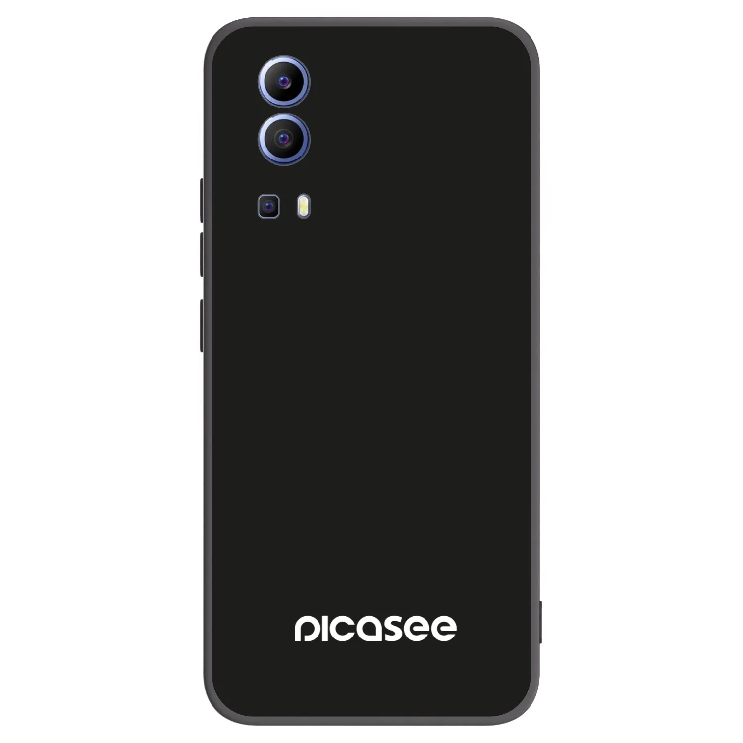 Picasee silikonowe czarne etui na Vivo Y52 5G - Picasee