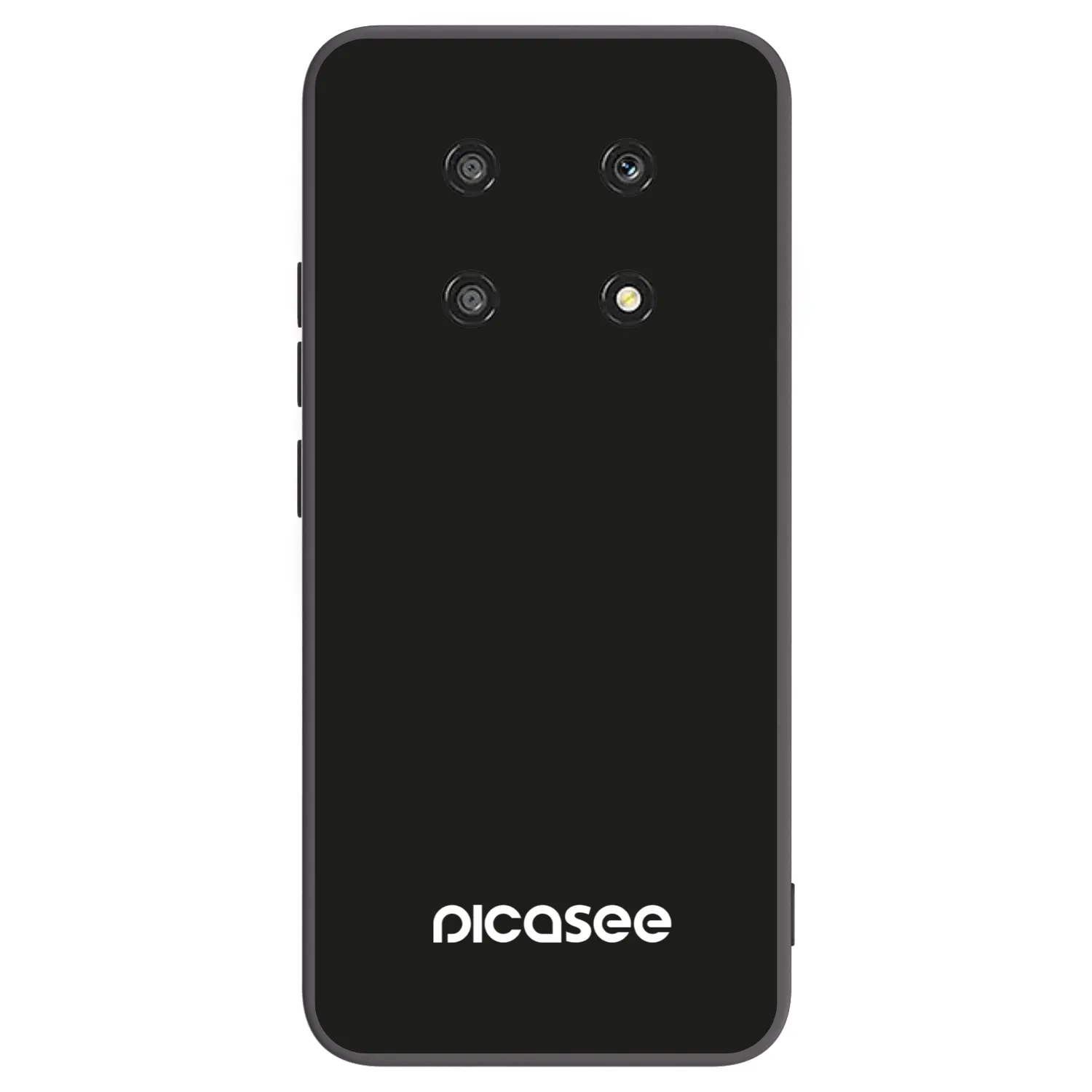 Picasee silikonowe czarne etui na Honor Magic4 Lite 5G - Picasee