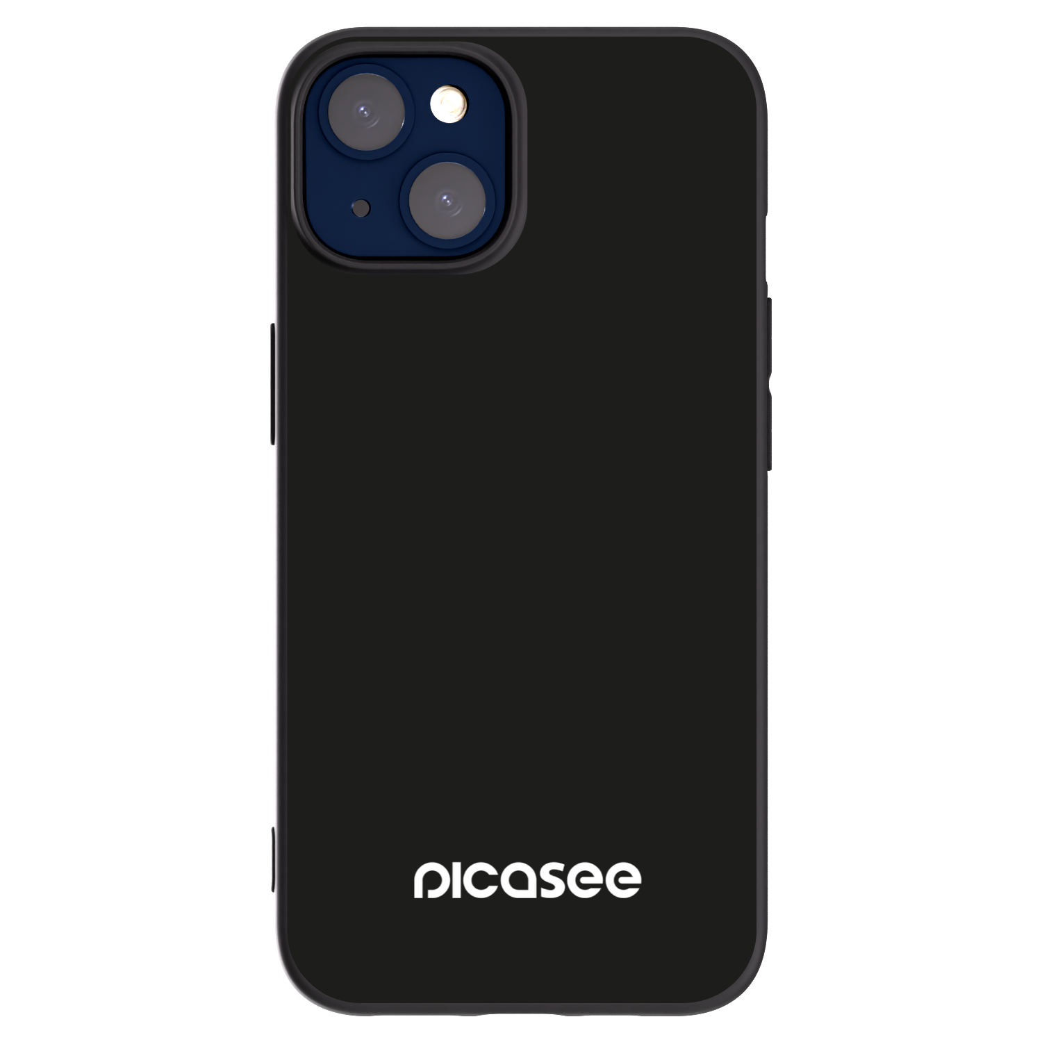 Picasee silikonowe czarne etui na Apple iPhone 14 - Picasee