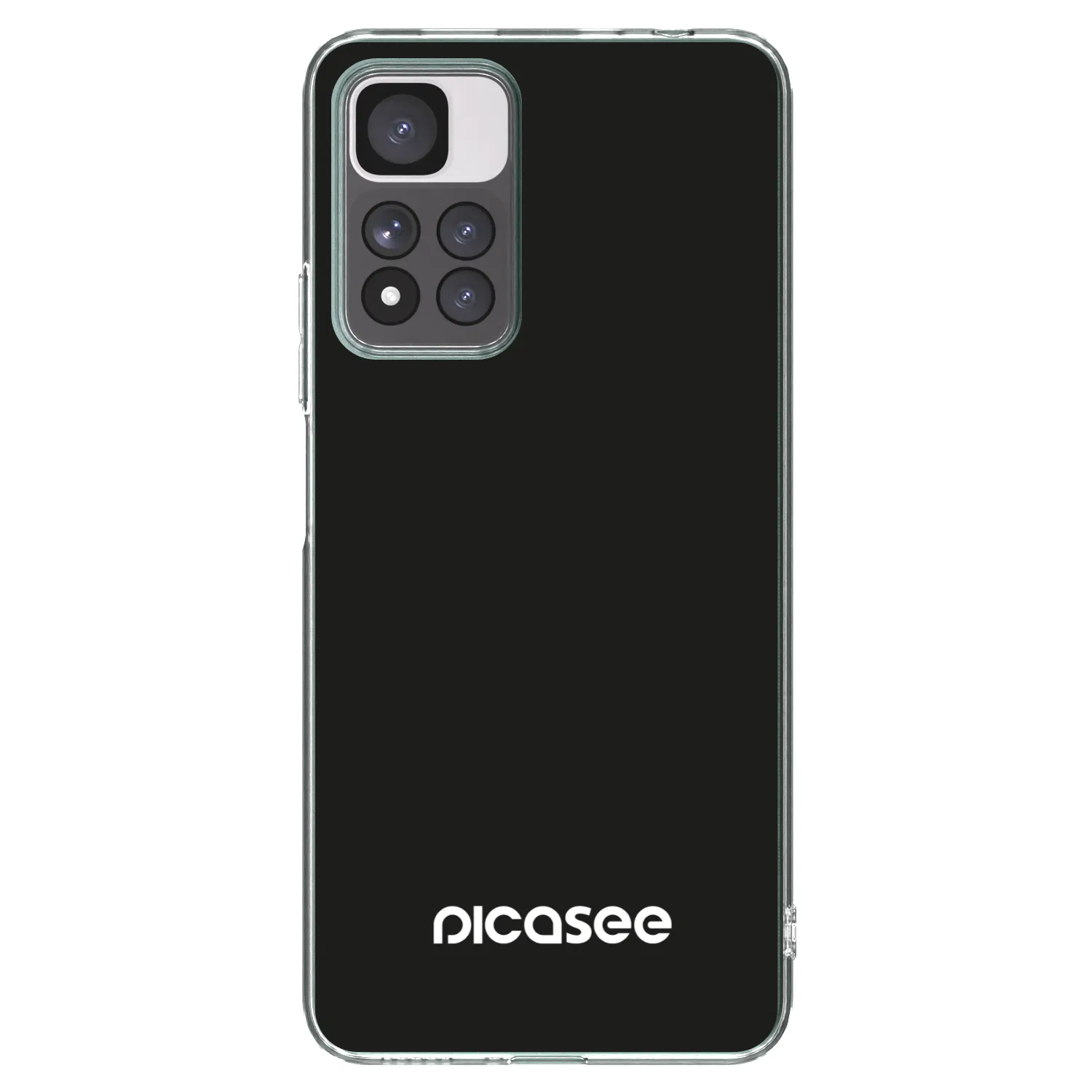 Picasee silikonowe przeźroczyste etui na Xiaomi Redmi Note 11 Pro+ 5G - Picasee