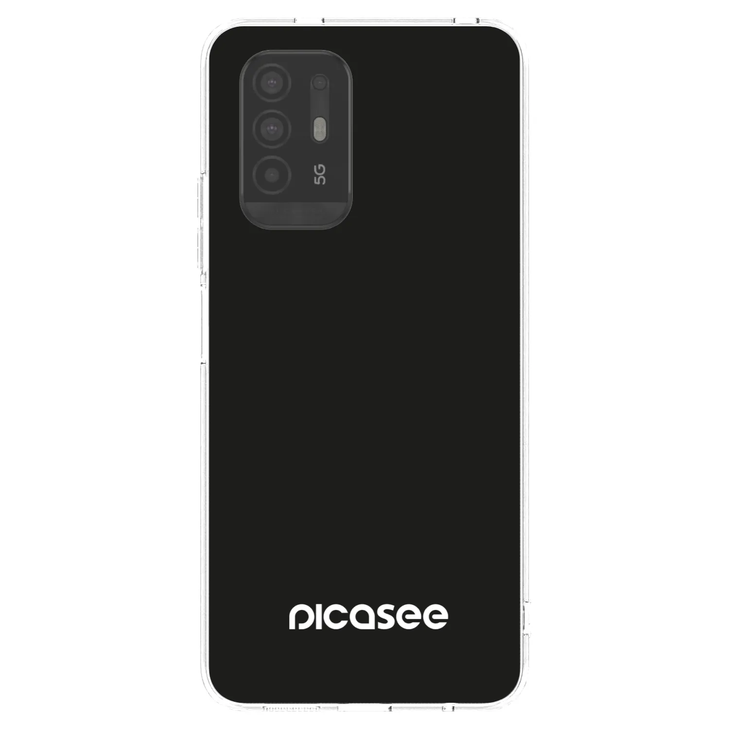 Picasee silikonowe przeźroczyste etui na OPPO A94 5G - Picasee