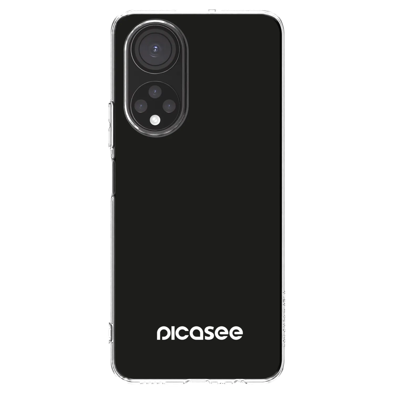 Picasee silikonowe przeźroczyste etui na Honor X7 - Picasee