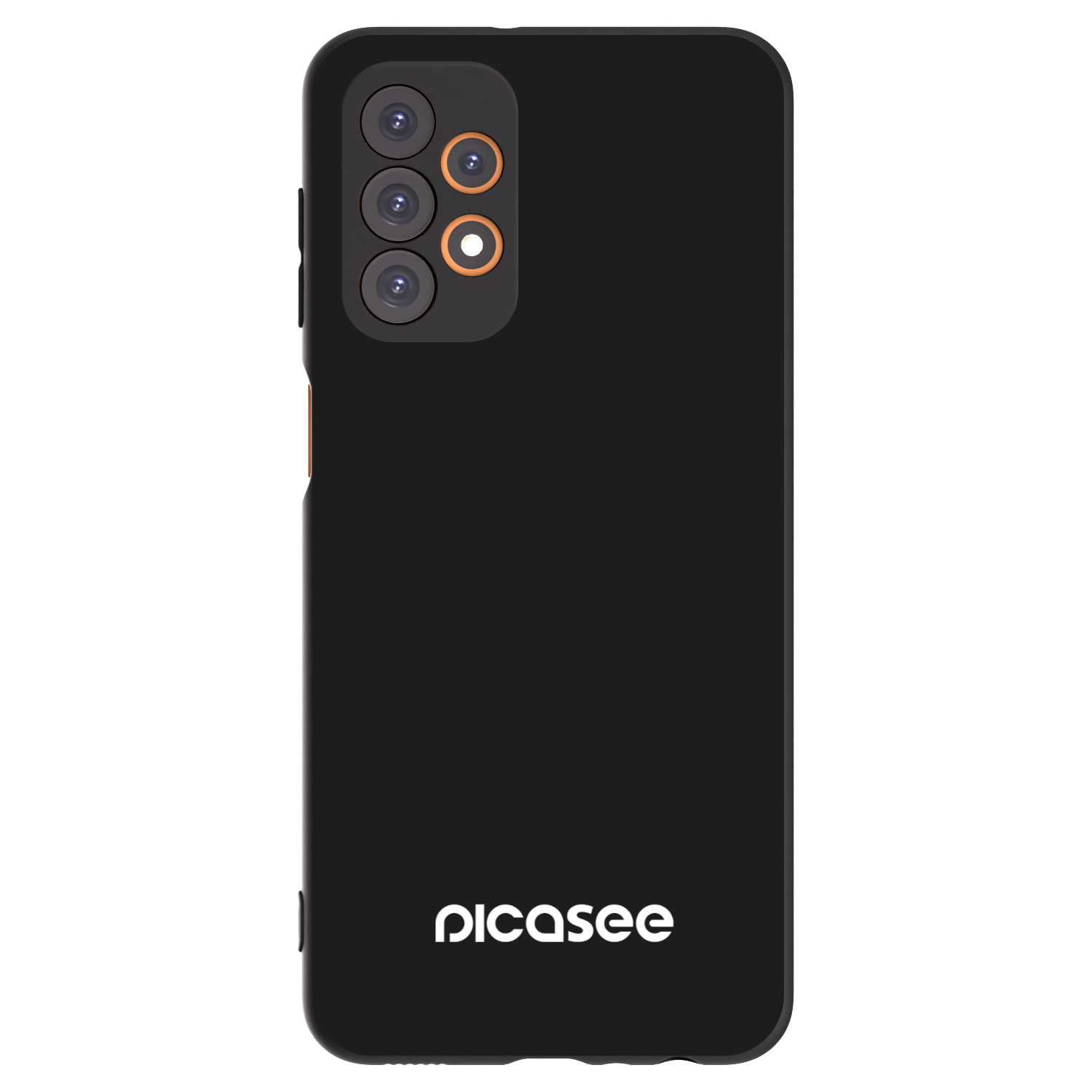 Picasee silikonowe czarne etui na Samsung Galaxy A23 A235F 4G - Picasee