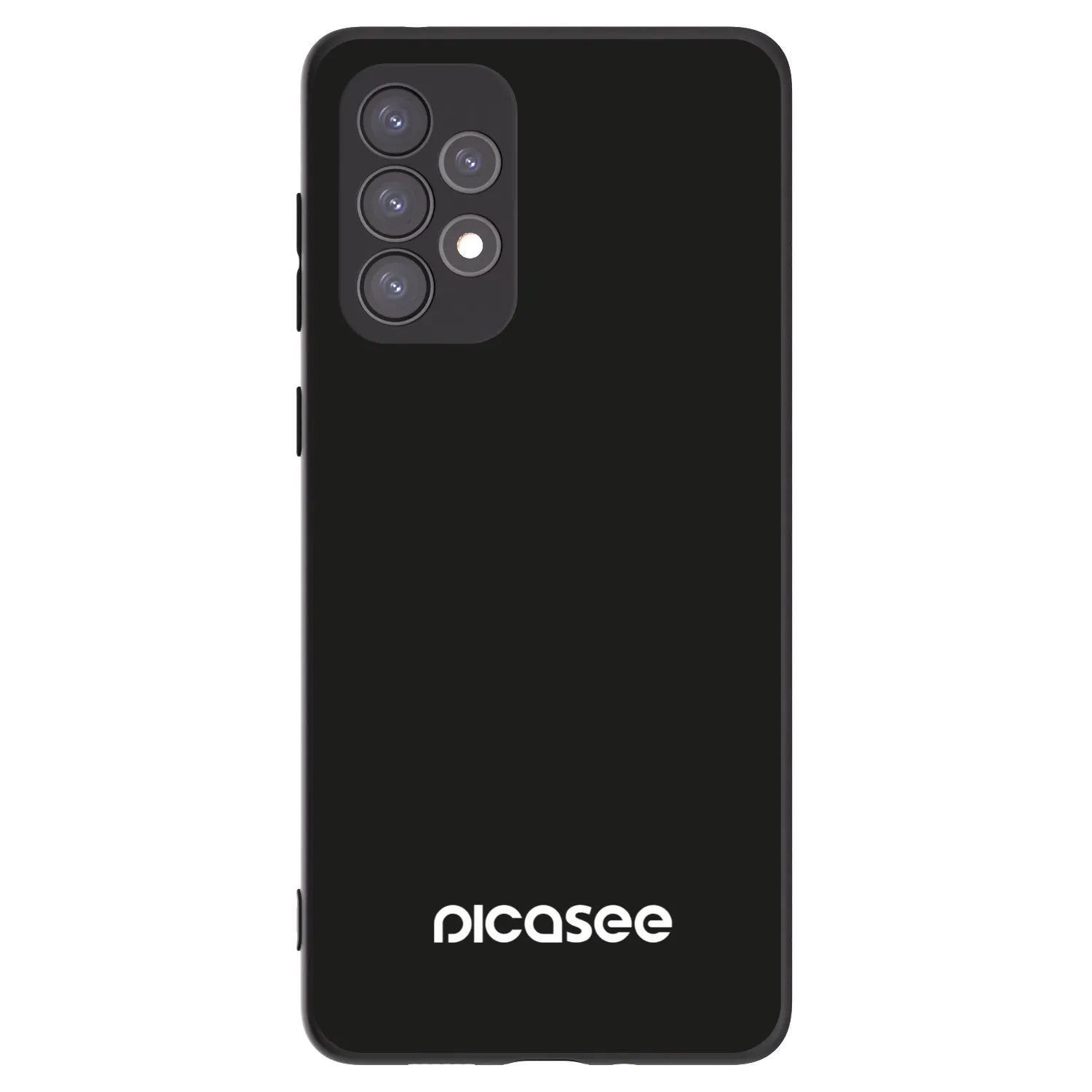 Picasee silikonowe czarne etui na Samsung Galaxy A73 5G - Picasee