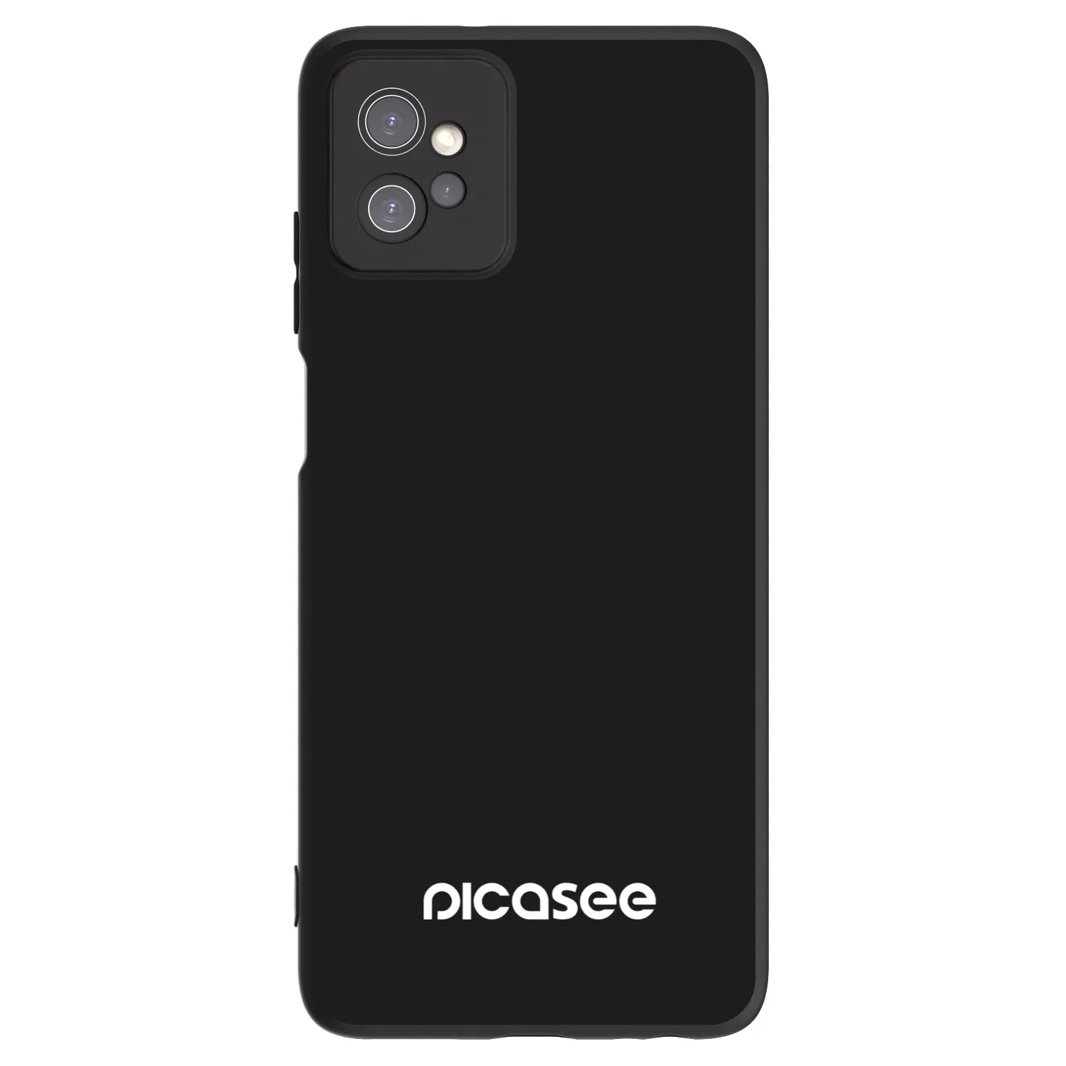 Picasee silikonowe czarne etui na Motorola Moto G32 - Picasee