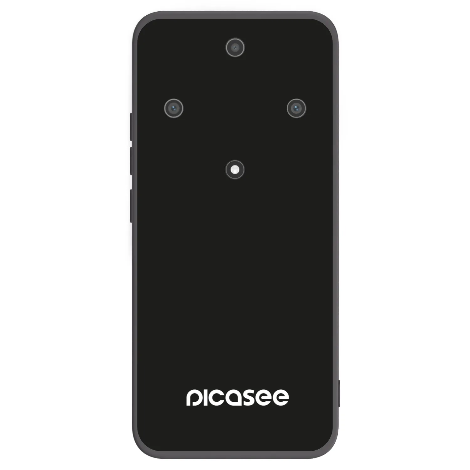 Picasee silikonowe czarne etui na Honor Magic5 Lite 5G - Picasee