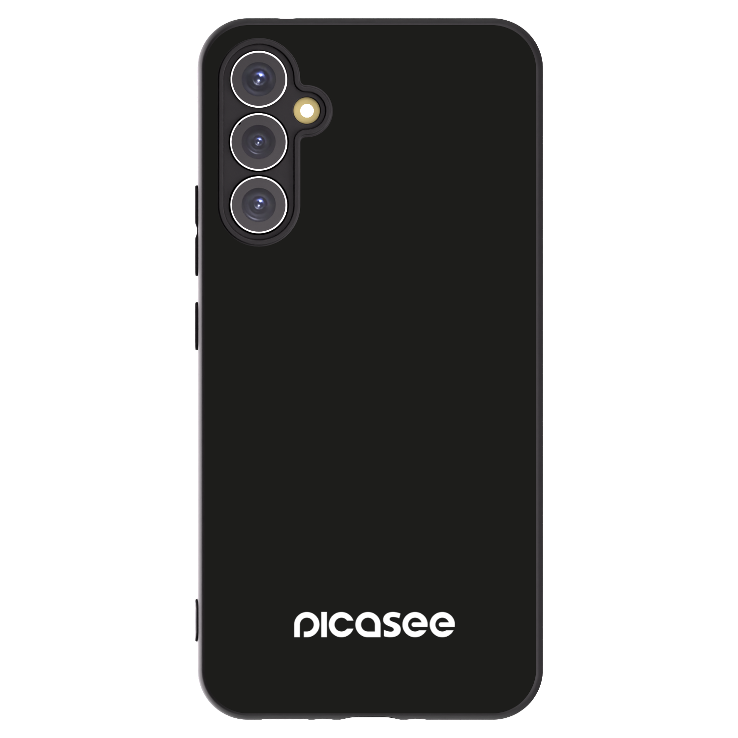 Picasee silikonowe czarne etui na Samsung Galaxy A34 5G A346B - Picasee