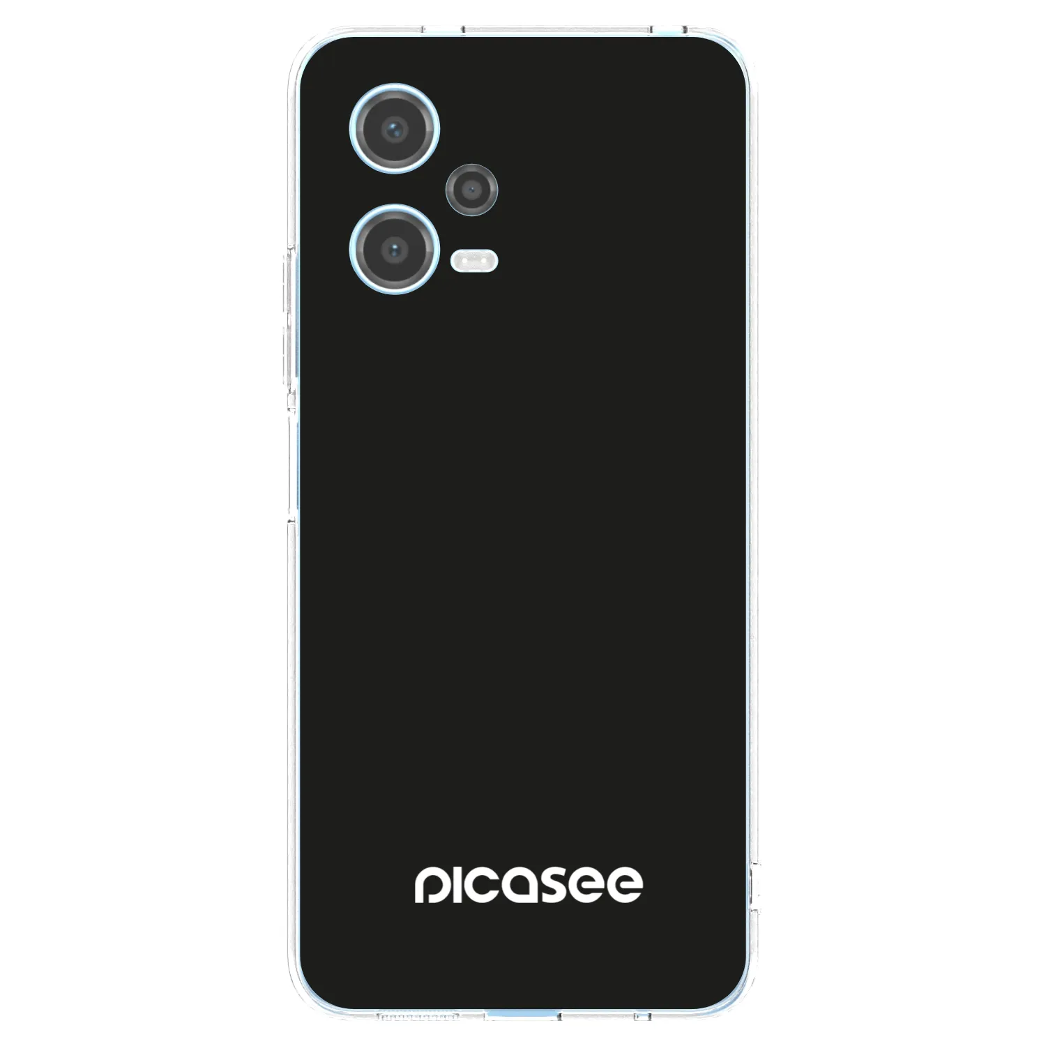 Picasee silikonowe przeźroczyste etui na Xiaomi Redmi Note 12 5G - Picasee
