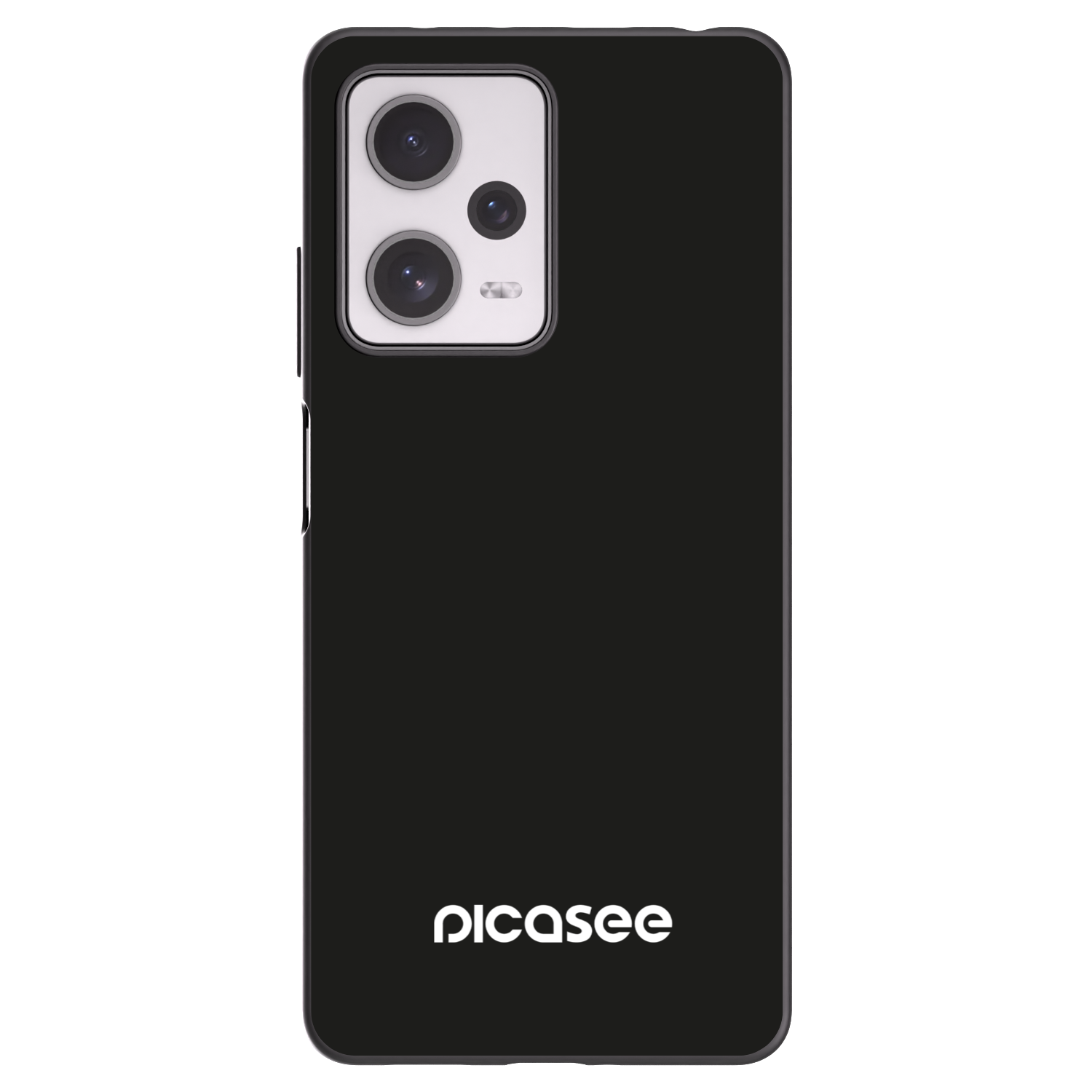 Picasee silikonowe czarne etui na Xiaomi Redmi Note 12 Pro+ 5G - Picasee
