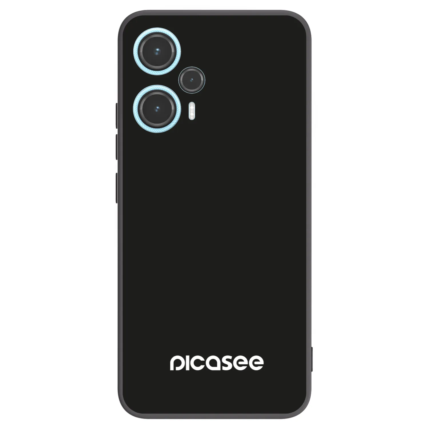 Picasee silikonowe czarne etui na Xiaomi Poco F5 - Picasee